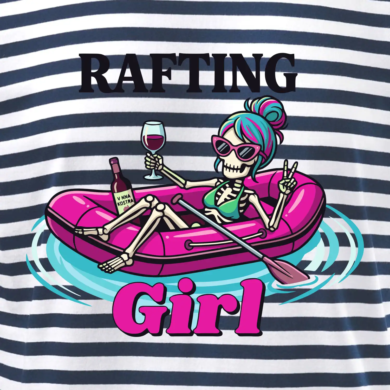 Rafting girl