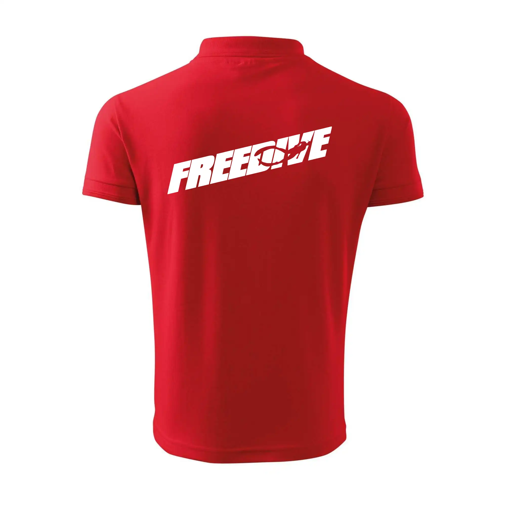 Freedive - nápis s potápěčem