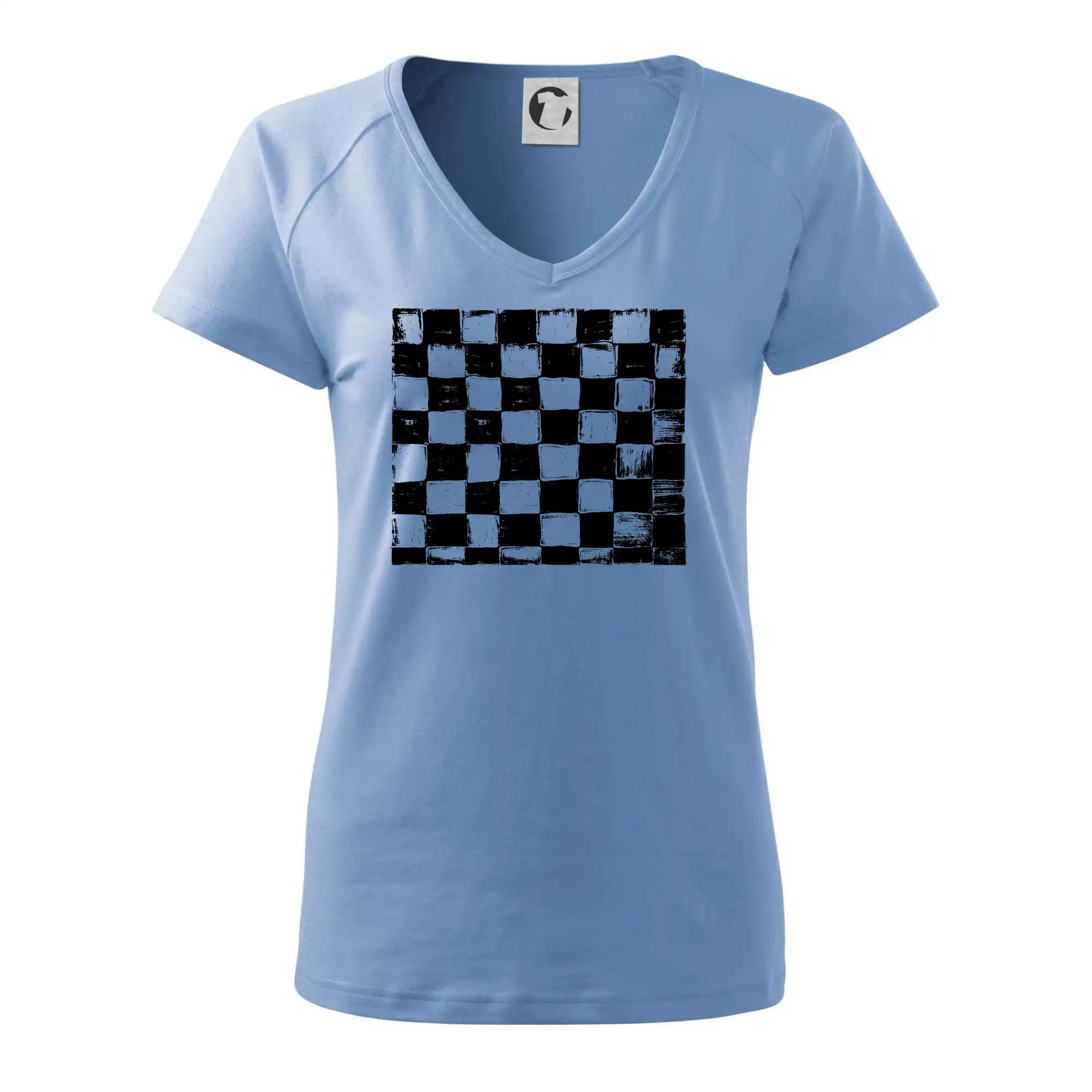 Šachovnice černá kreslená