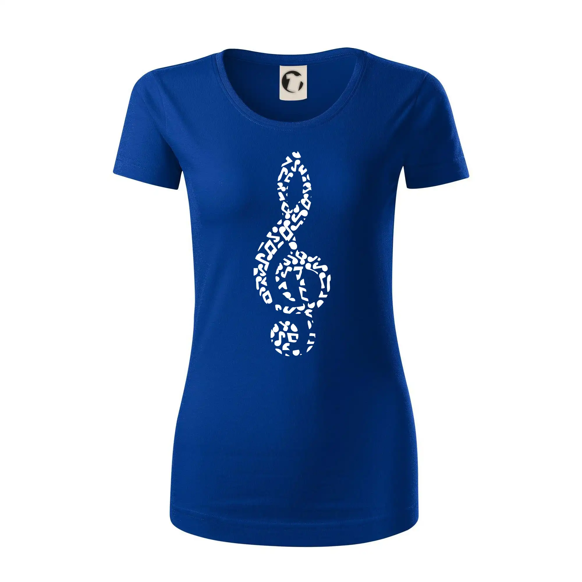 Houslový klíč z not