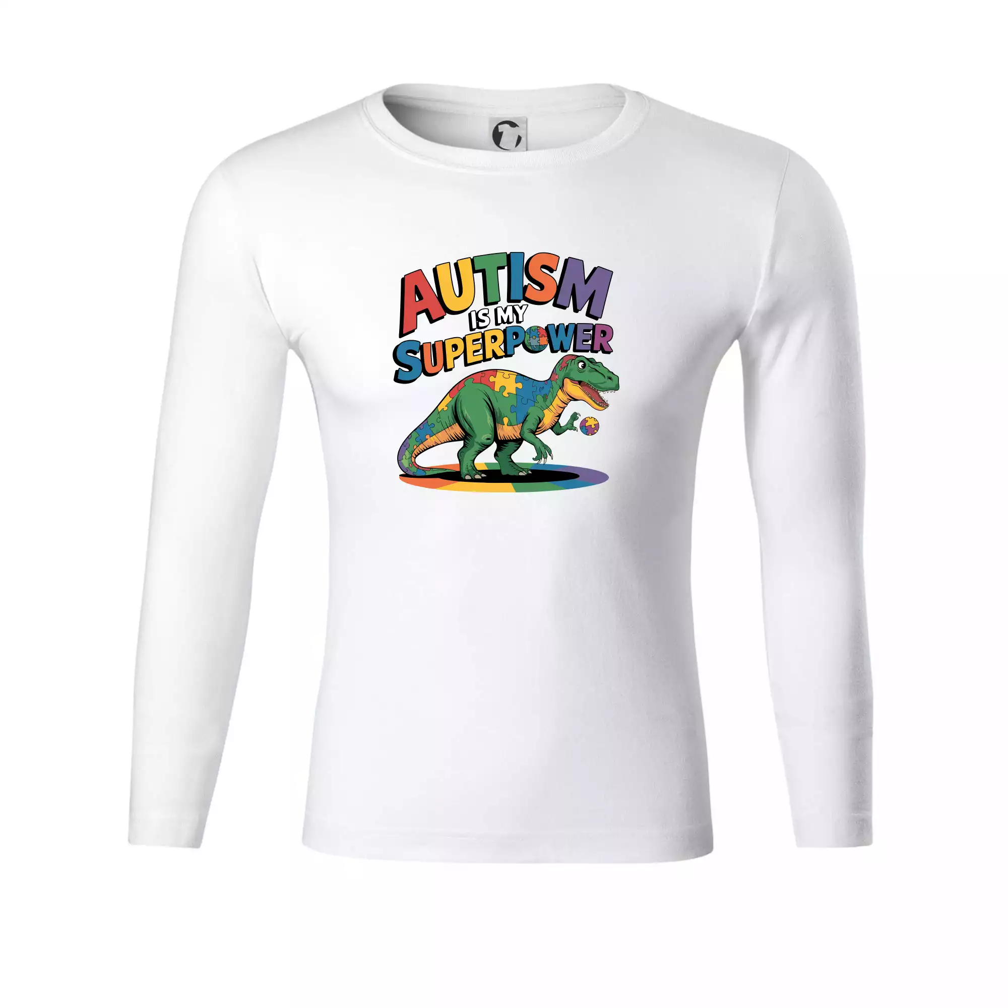Stojící Rex Autism is my superpower