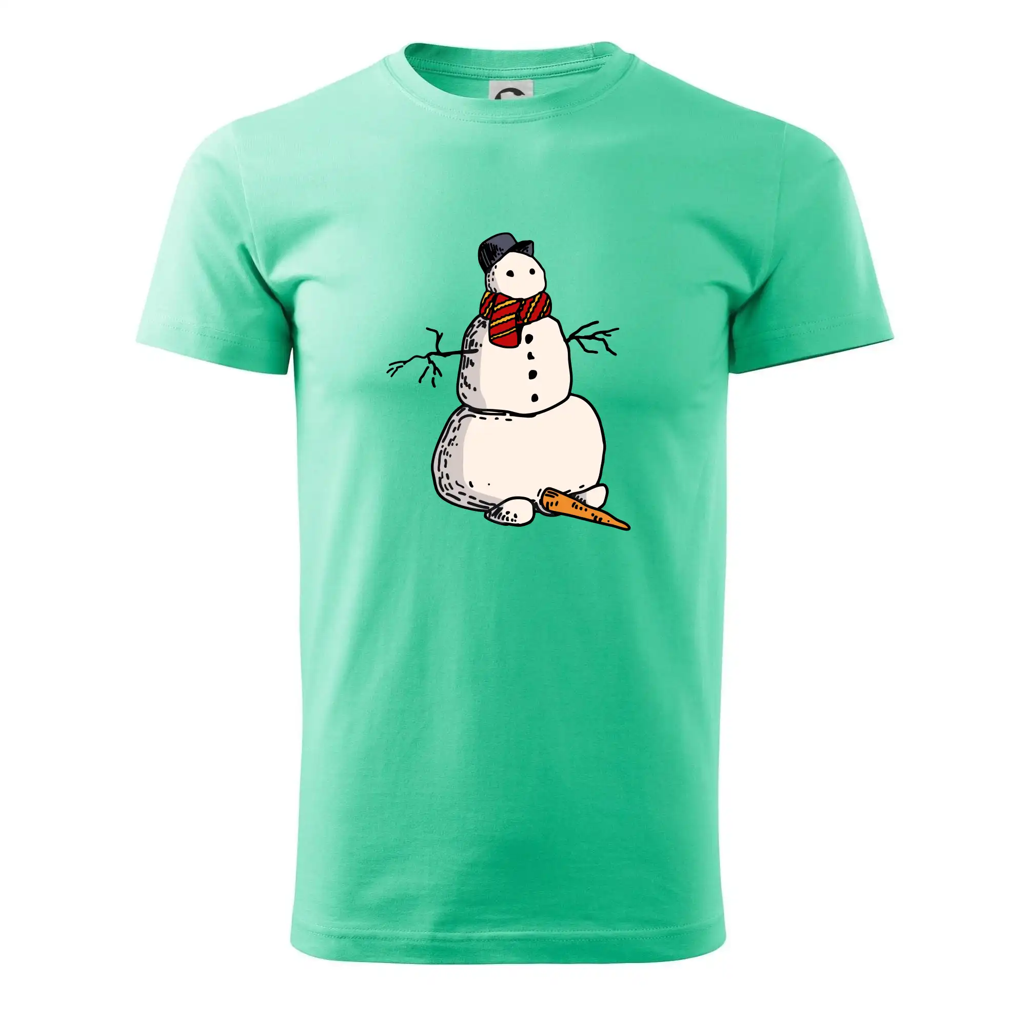 Sněhulák se spadlým nosem