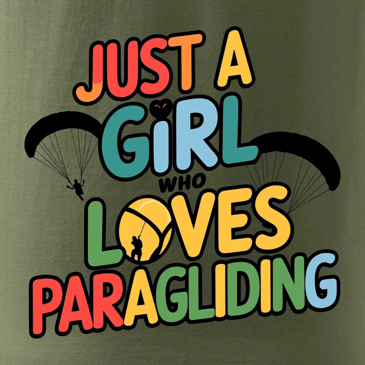 Just a girl who loves paragliding