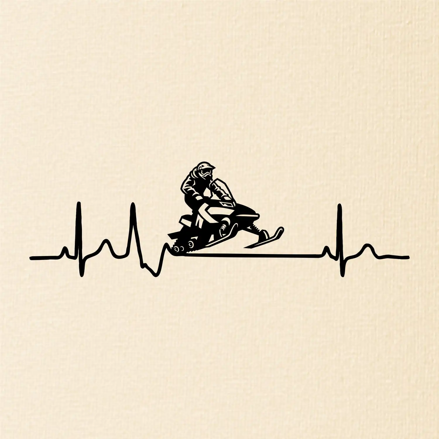 EKG sněžný skútr