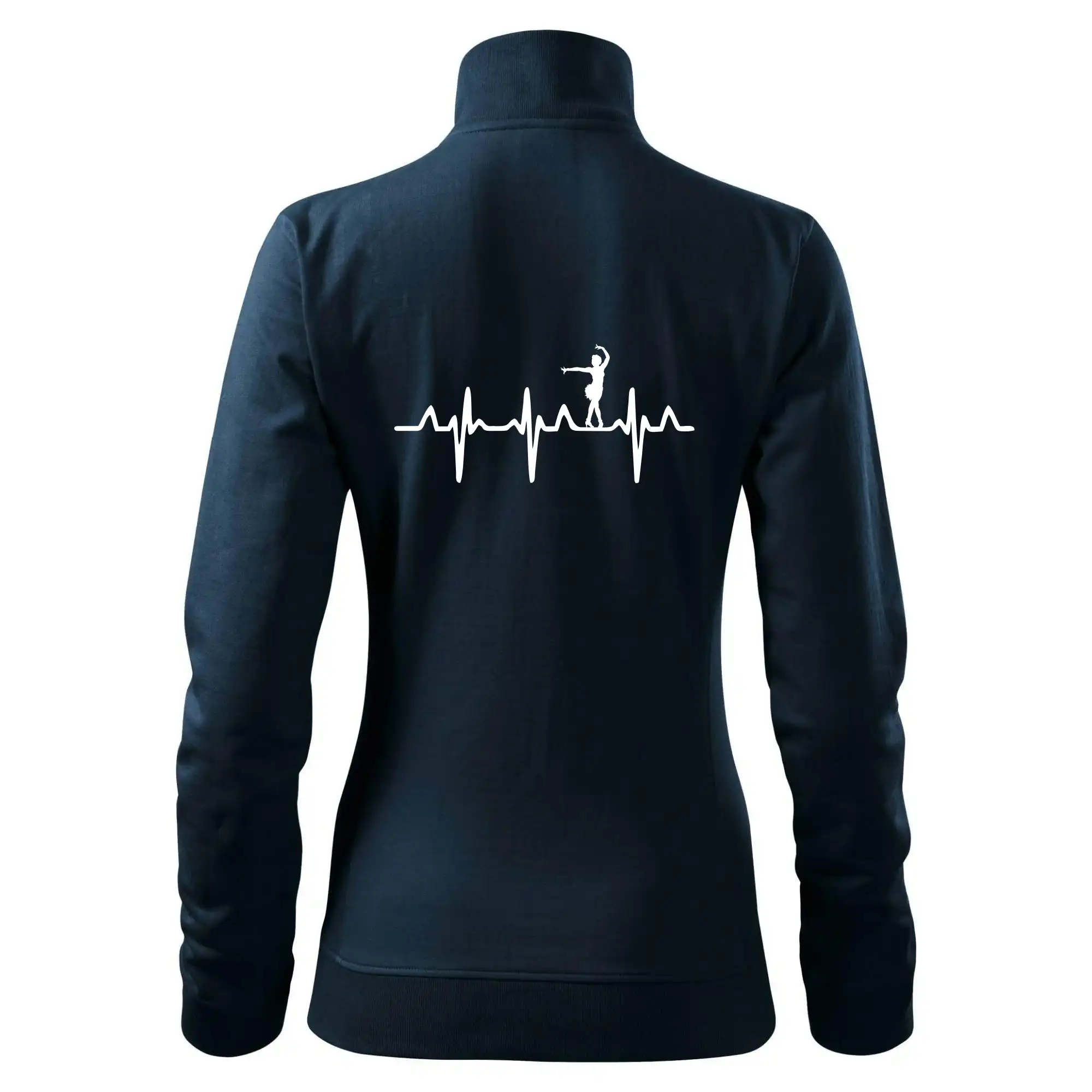 EKG tanečnice salsy