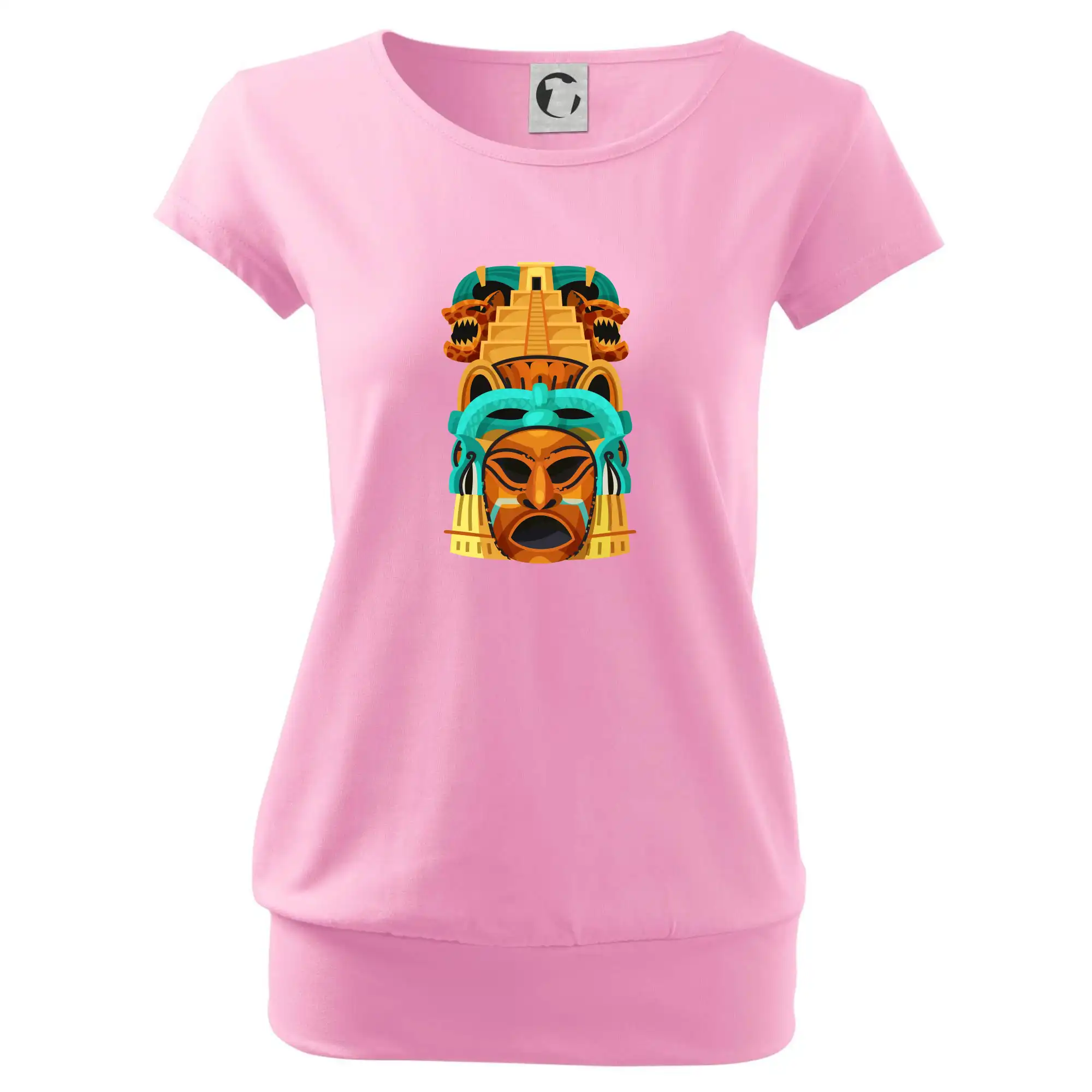 Mayové maska s pyramidou