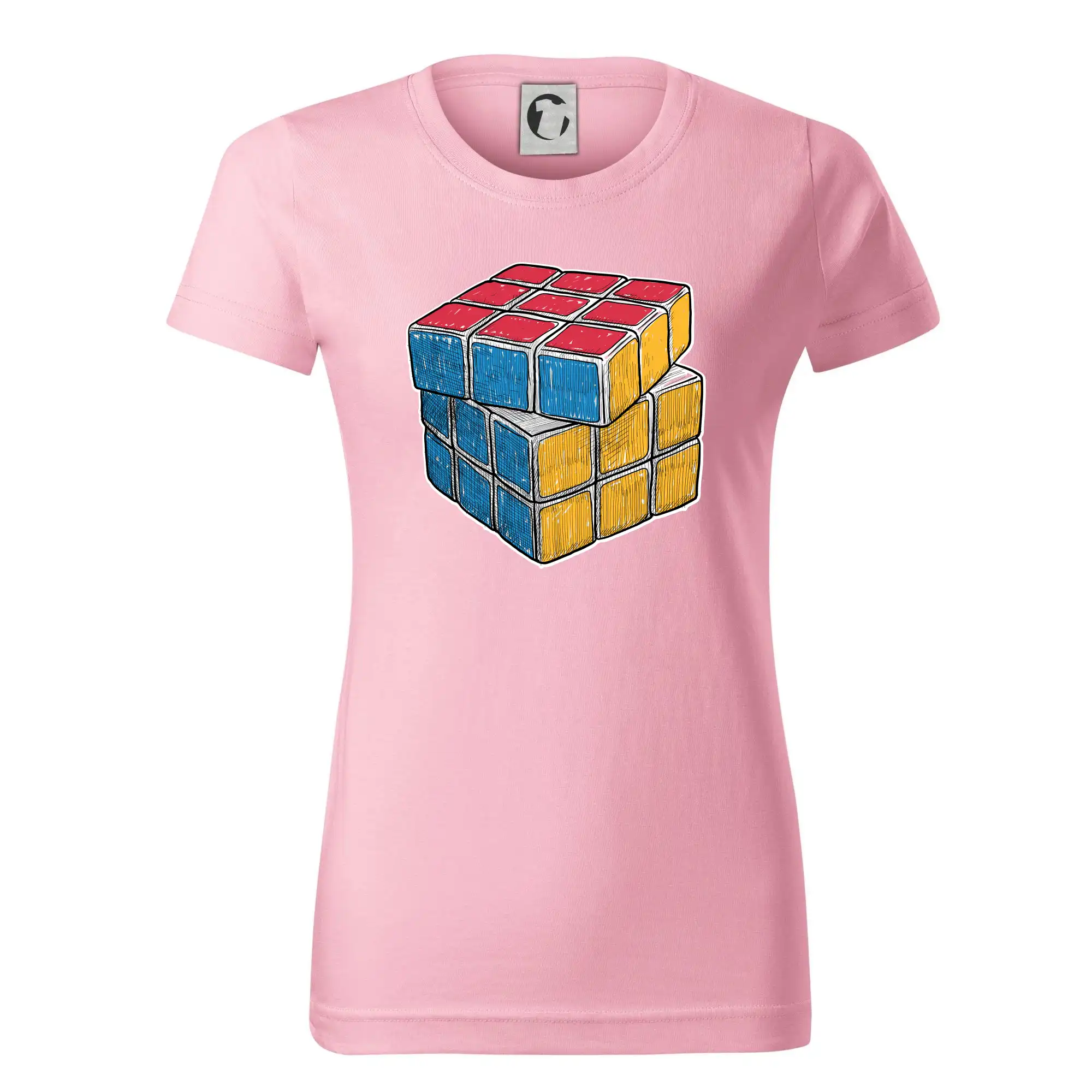 Rubikova kocka kreslená