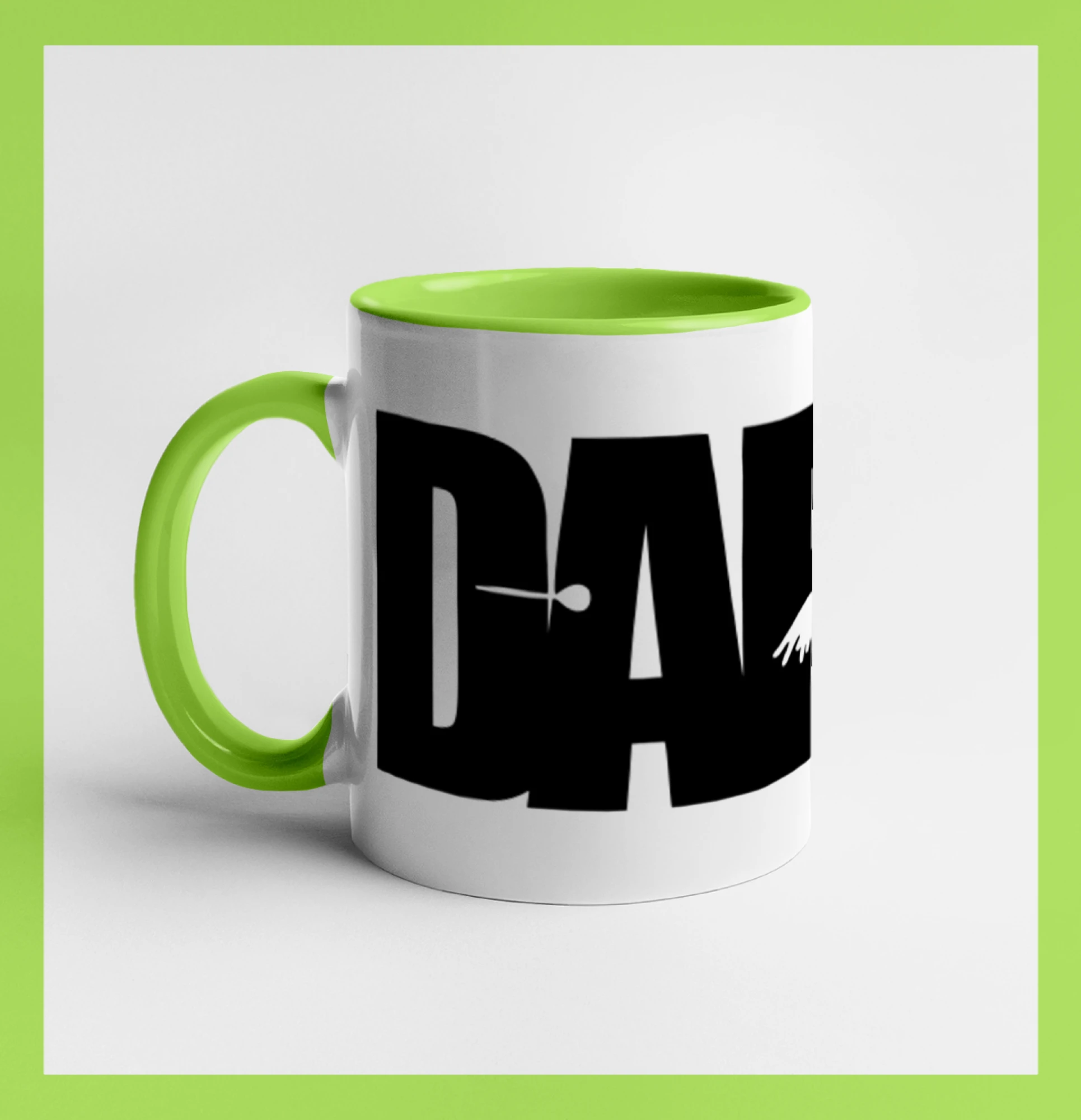 Darts - nápis so šípkarom