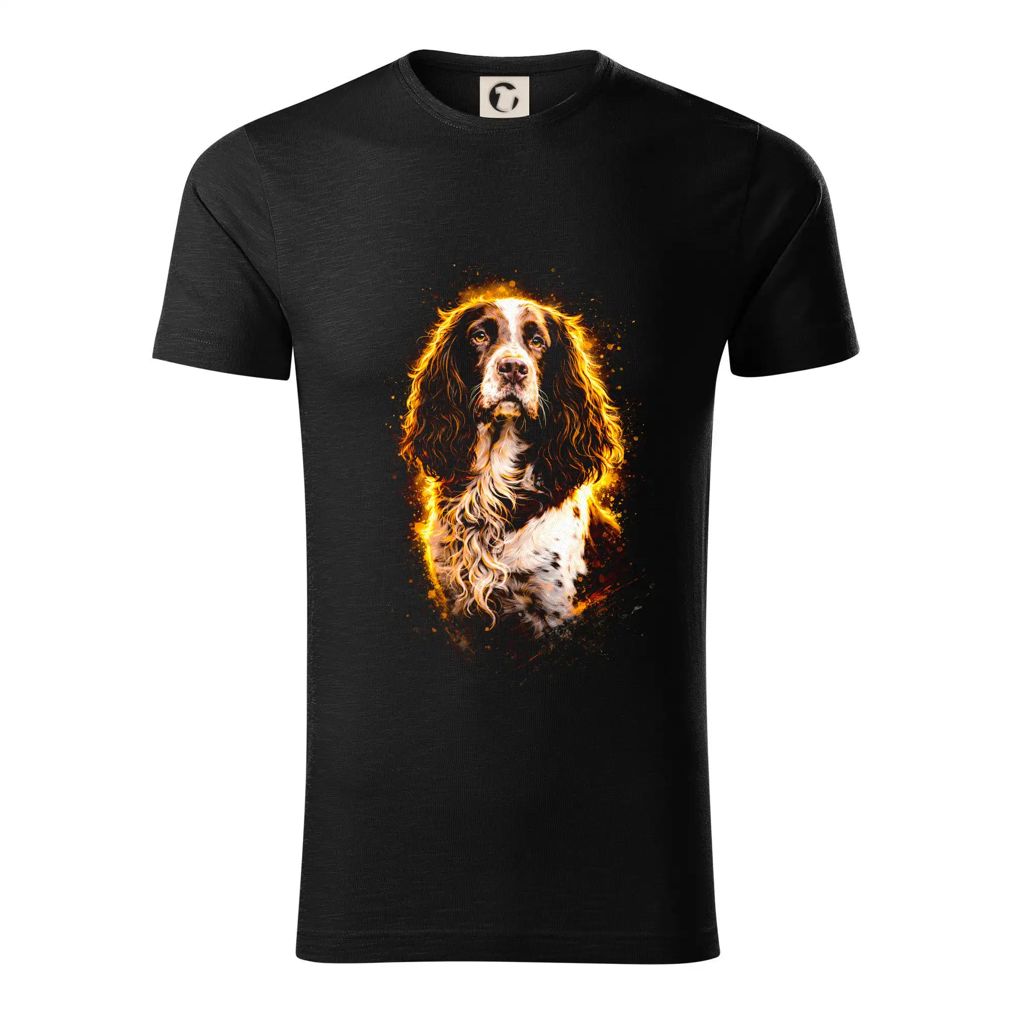 Ostatné psie plemená - Obrázok poltón Anglický špringeršpaniel - Tričko z organickej bavlny