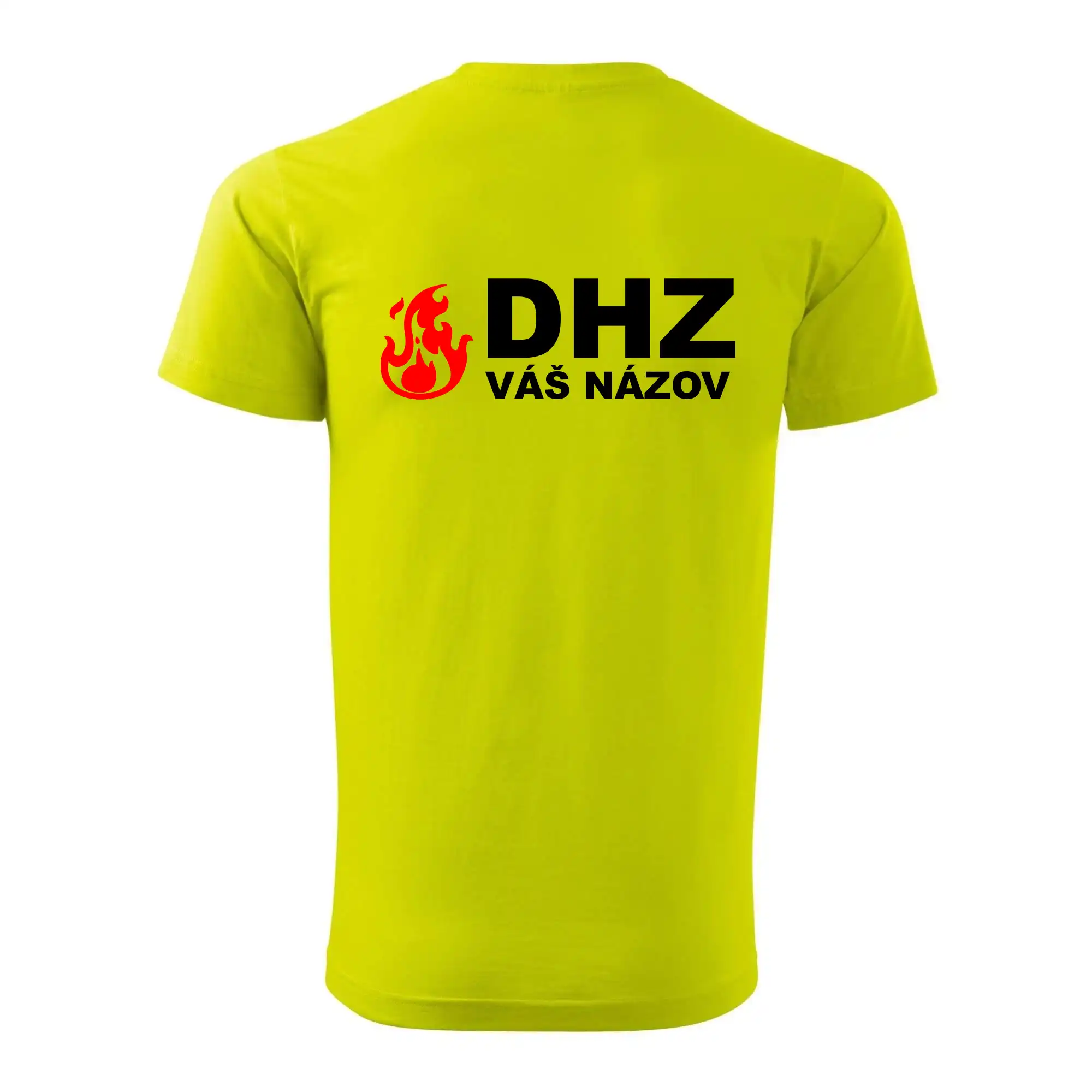 DHZ (oheň, firesport, názov sboru - vlastný nápis)