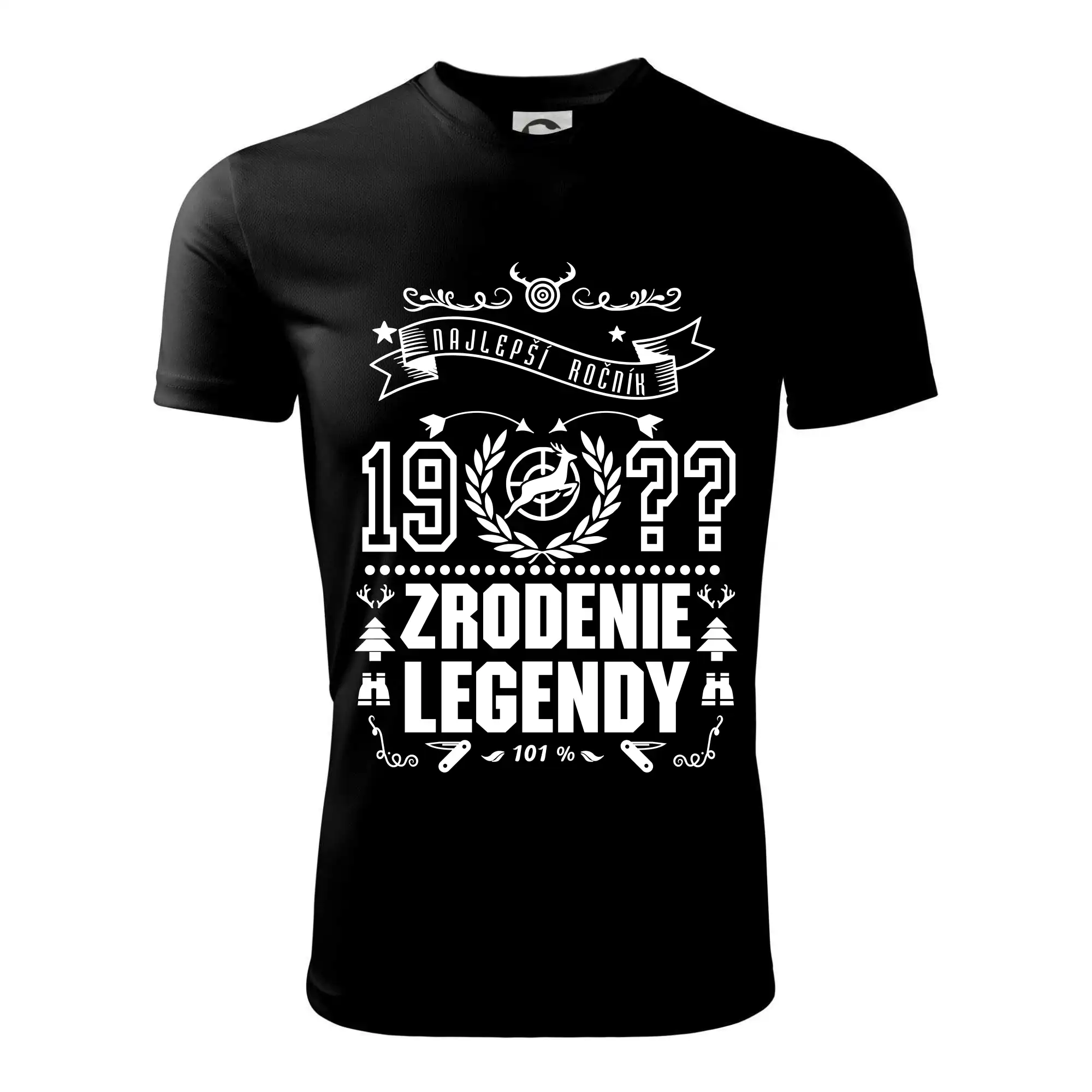 Trička Zrodenie legendy - Zrodenie legendy - pre poľovníkov - Detské tričko športové