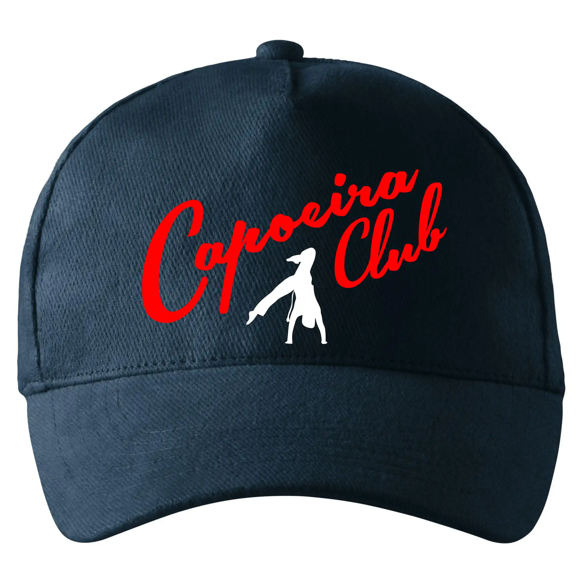 Tričká Capoeira - Capoeira club s tanečníkom - Šiltovka so zahnutým šiltom a mosaznou sponou