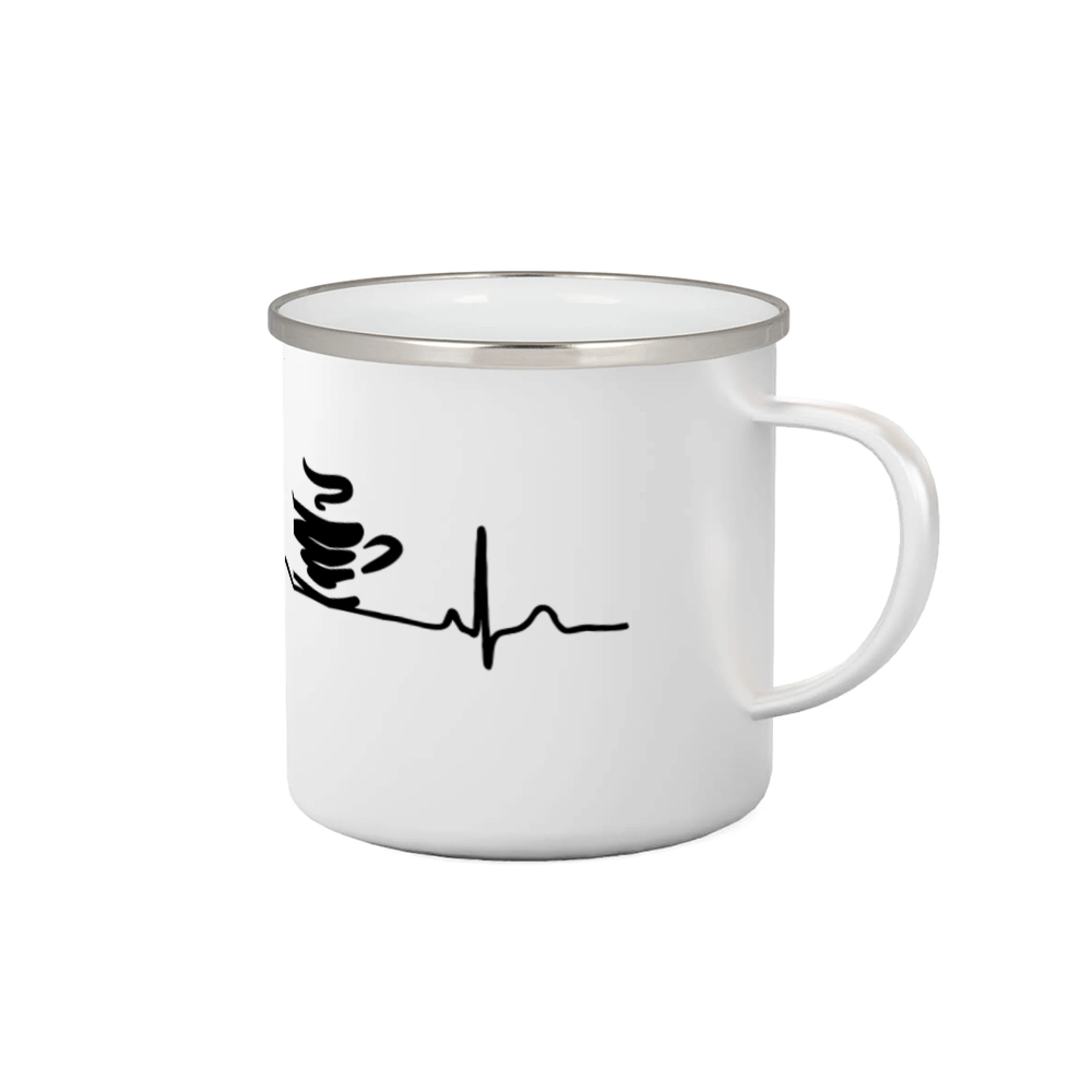 Motívy pre baristu a milovníkov kávy - Moje srdce bije pre kávu - Plecháčik