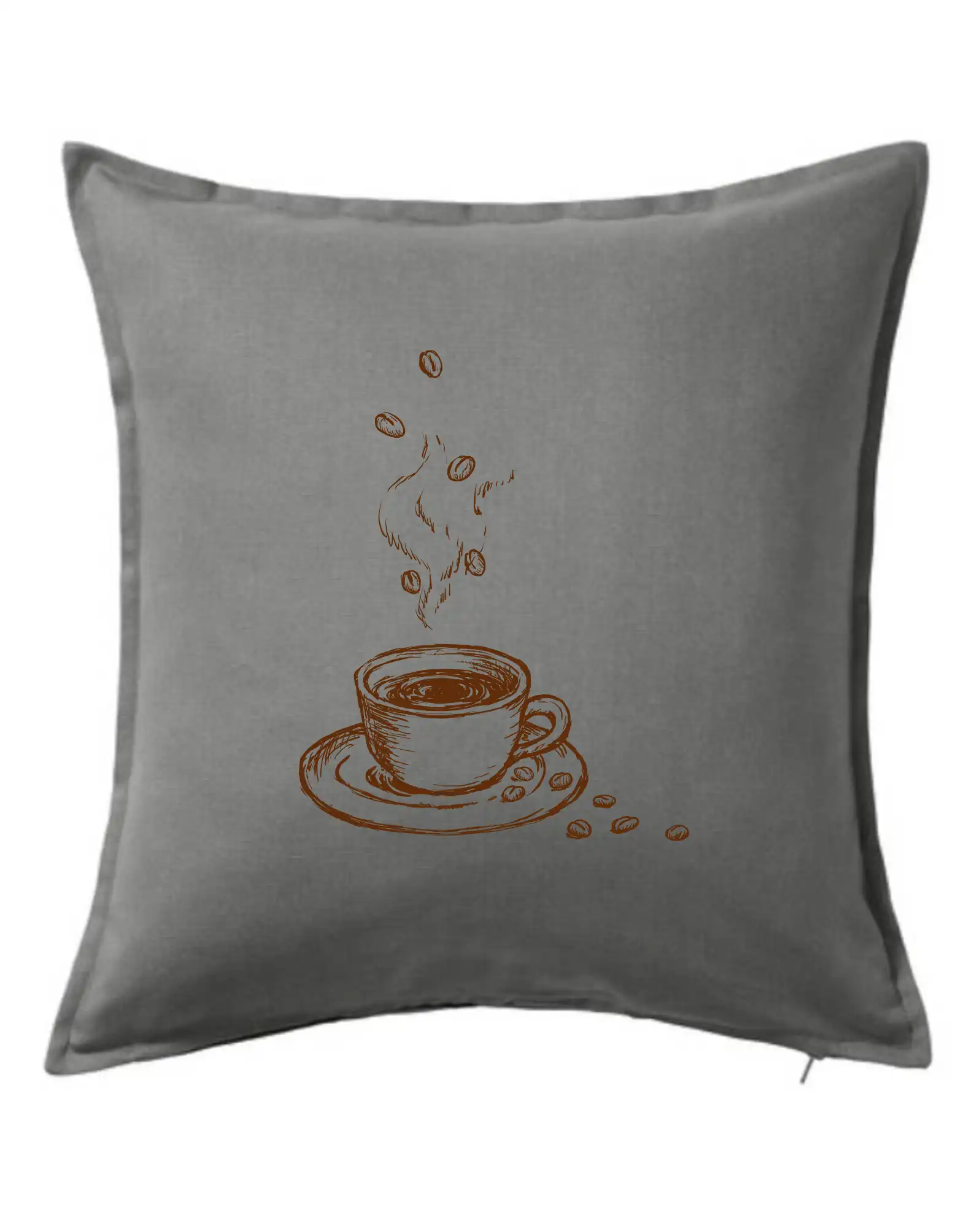 Hrnek plný čerstvé kávy