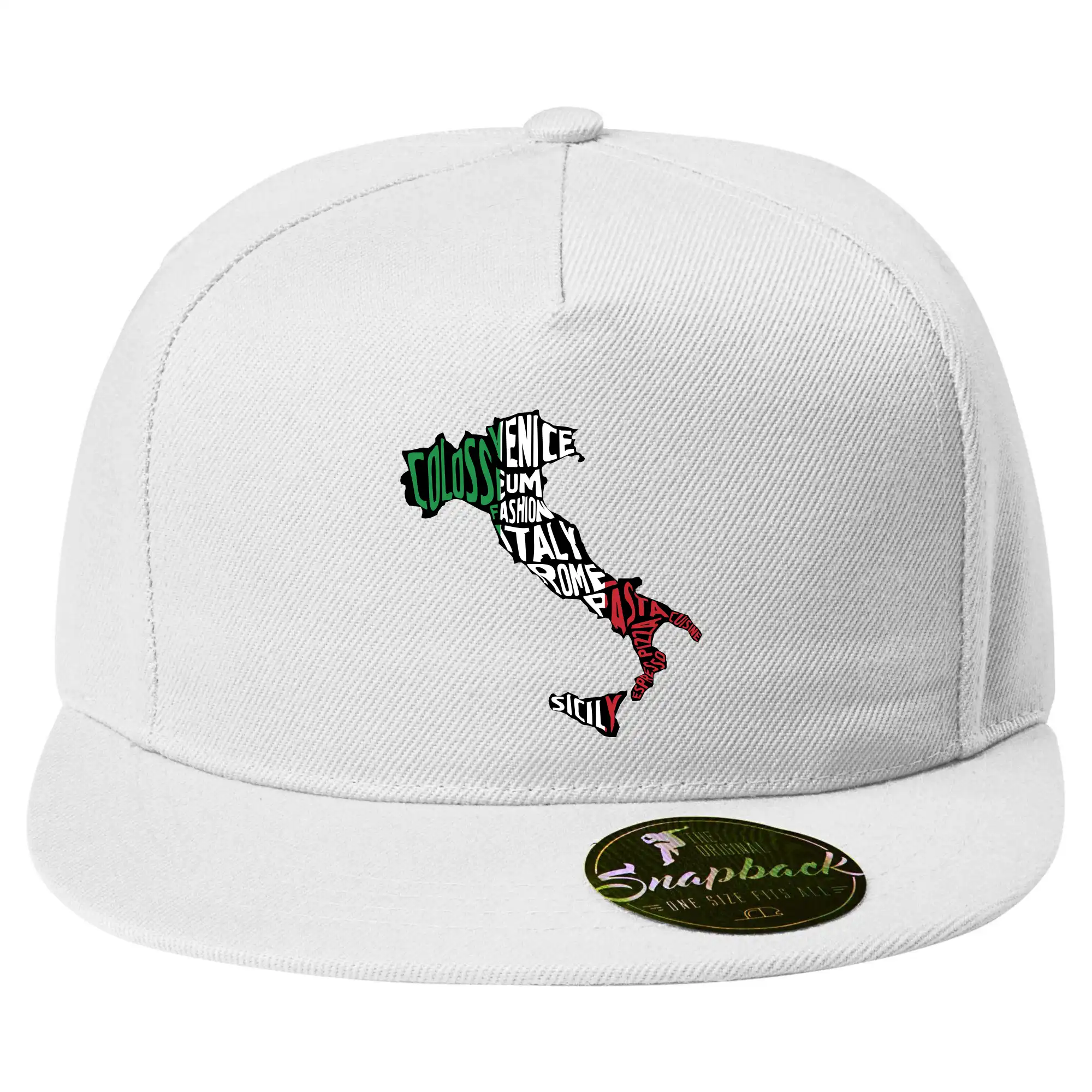 Mapy - názvy měst - Italie
