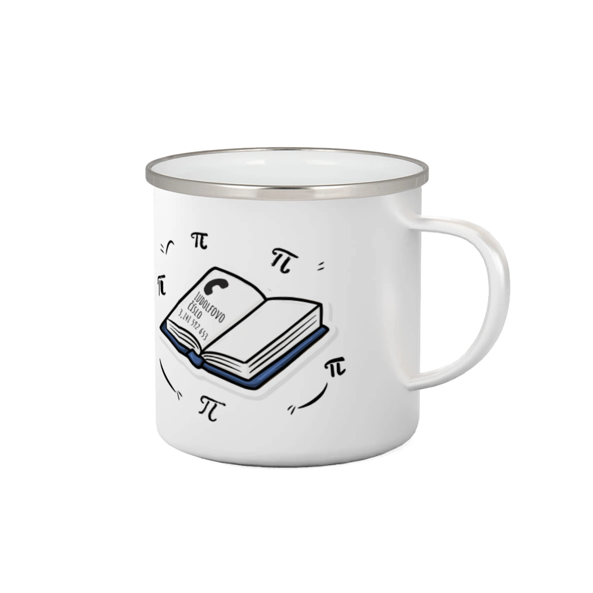 Vtipné tričká pre matematiky - Ludolfovo číslo pí - Plecháčik