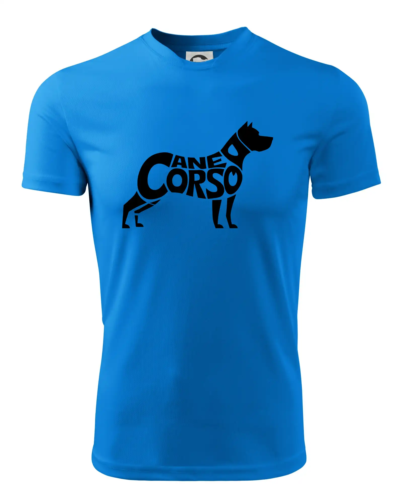 Ostatné psie plemená - Cane corso nápis v tele - Detské tričko športové