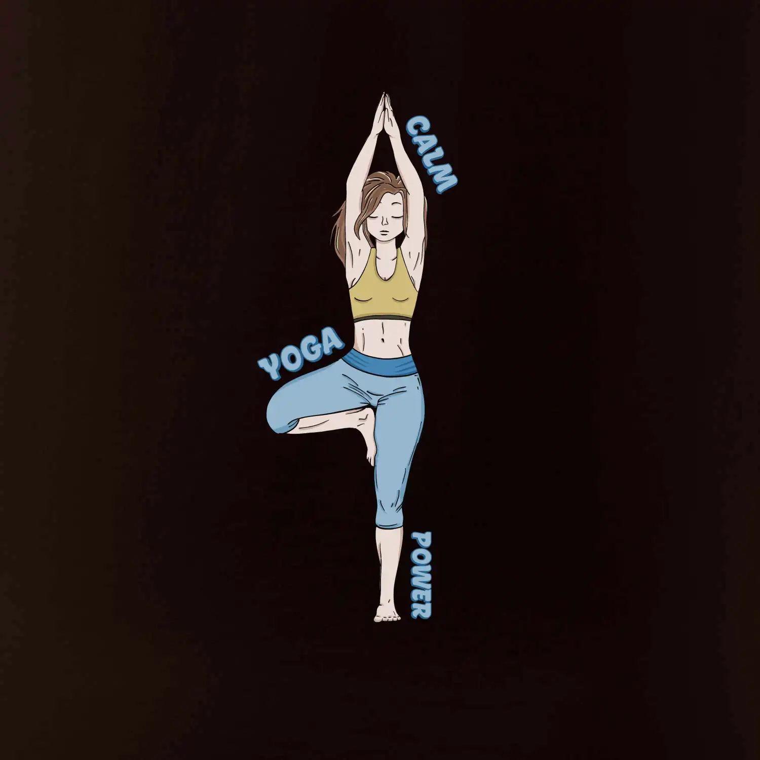 Calm yoga power (Radek Pilař ART)