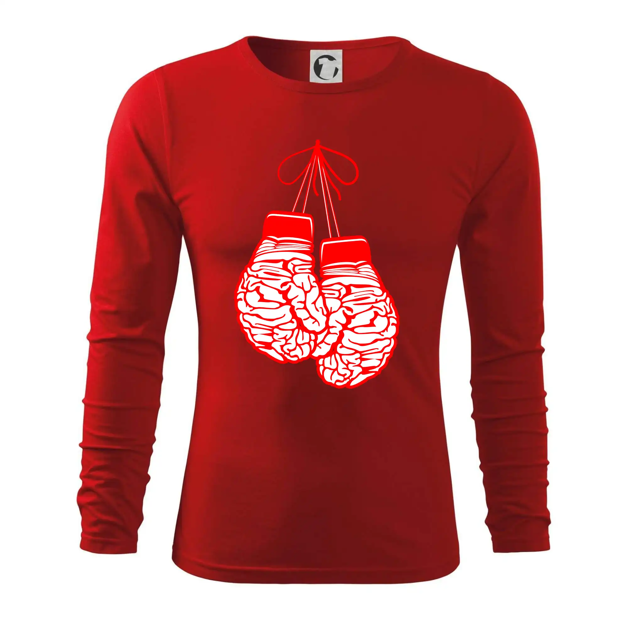 Tričká na box - Brain Gloves - Tričko s dlhým rukávom FIT-T long sleeve