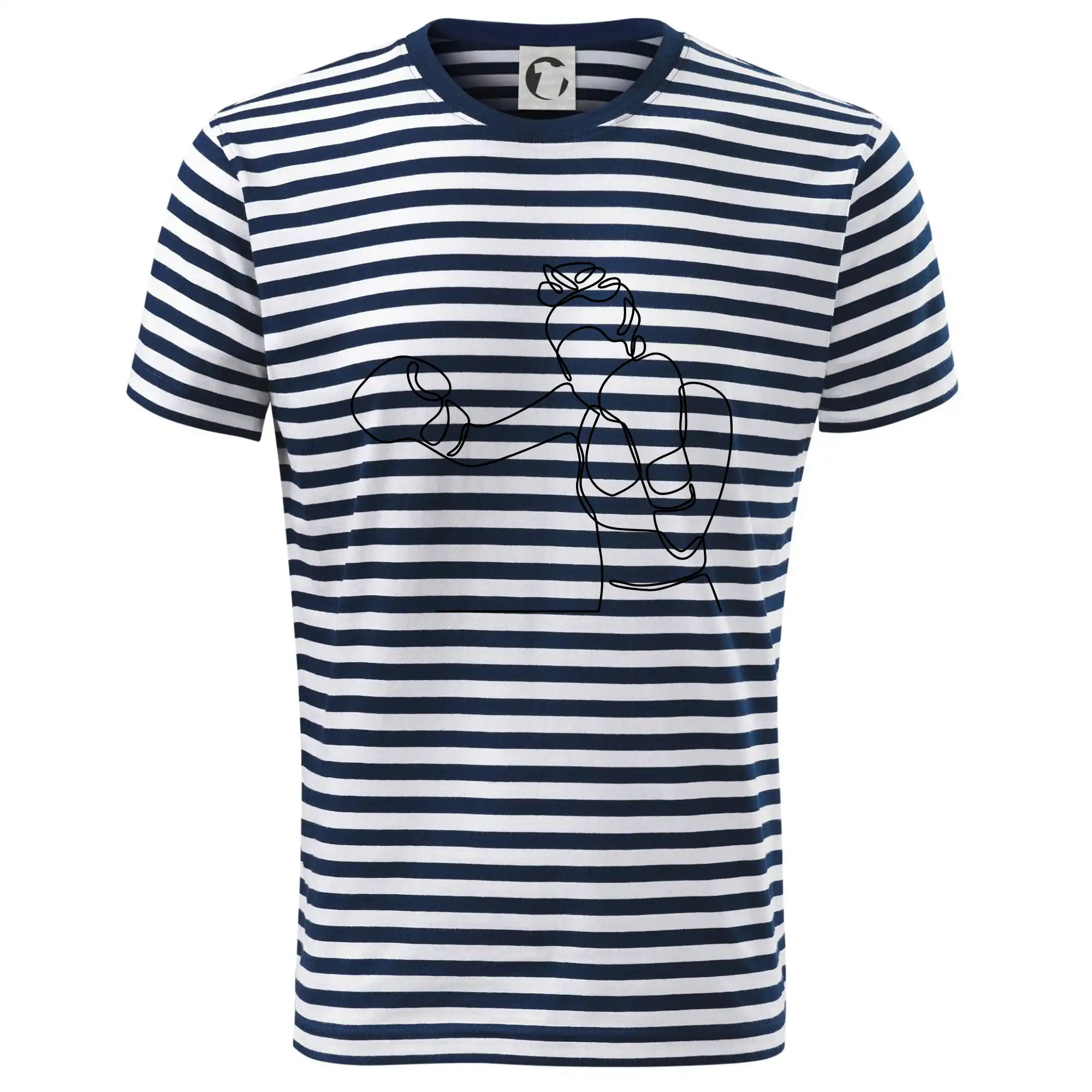 Žena boxerka jedním tahem