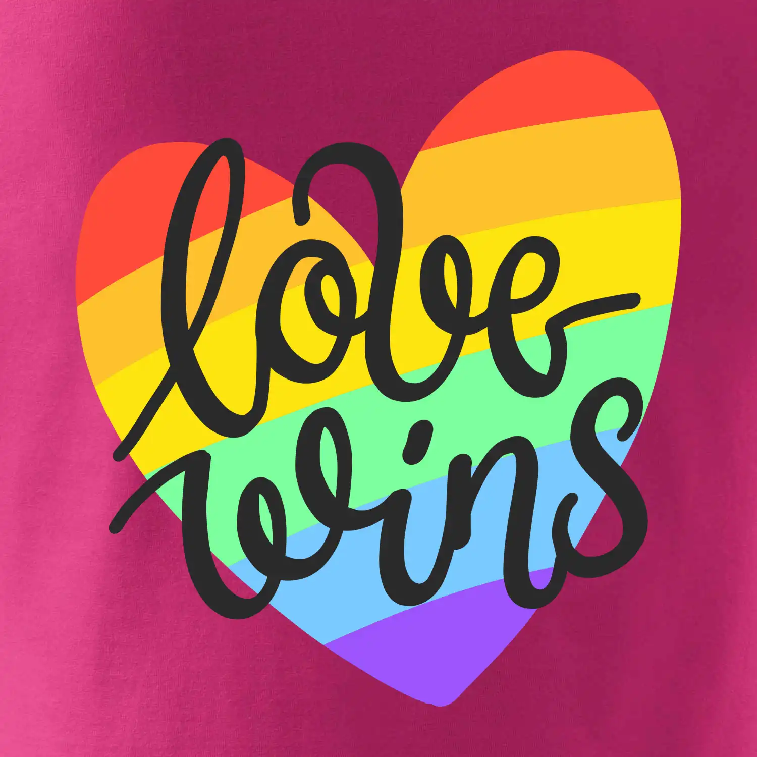 Love wins srdce