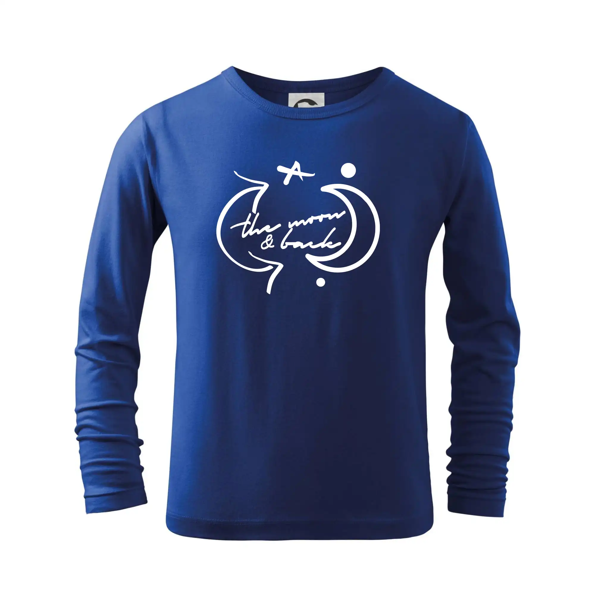 Tričká pre zamilovaných - The moon and back - Tričko detské Long Sleeve