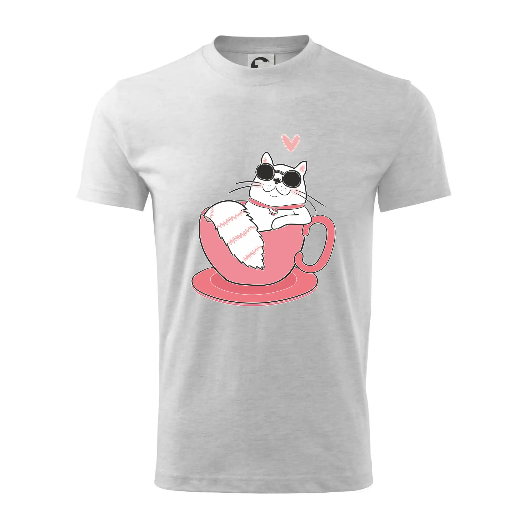 Hustá kočka v hrníčku