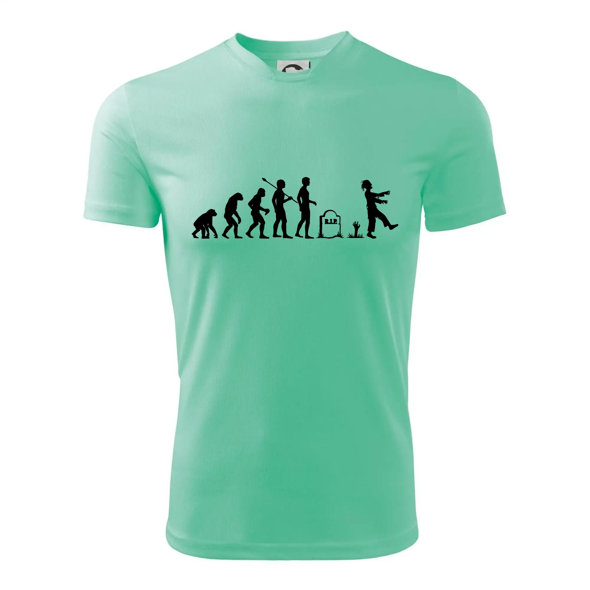 Grafické tričká - Evoluce Zombie (Hana-creative) - Detské tričko športové