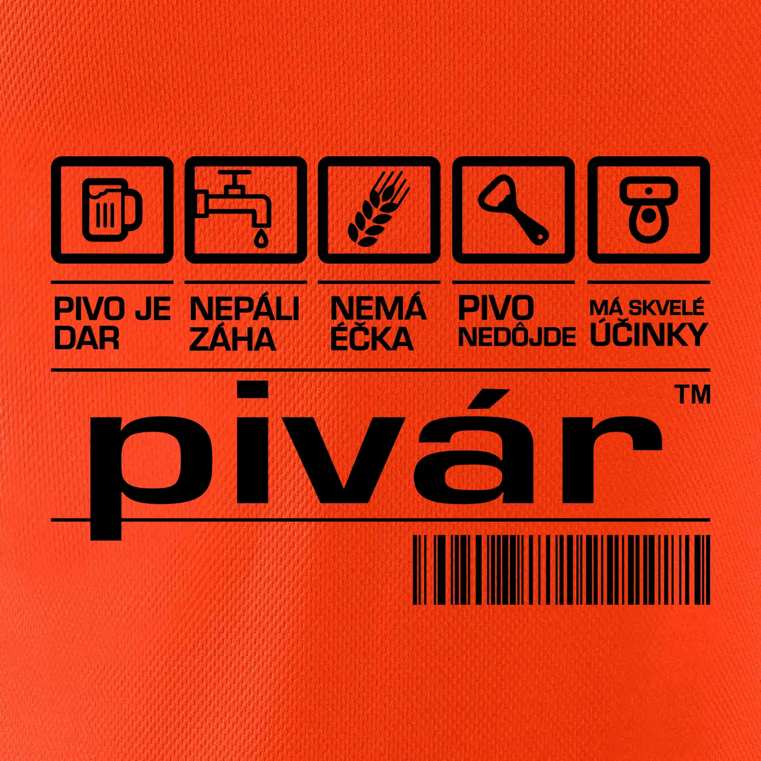 Čiarový kód - pivár