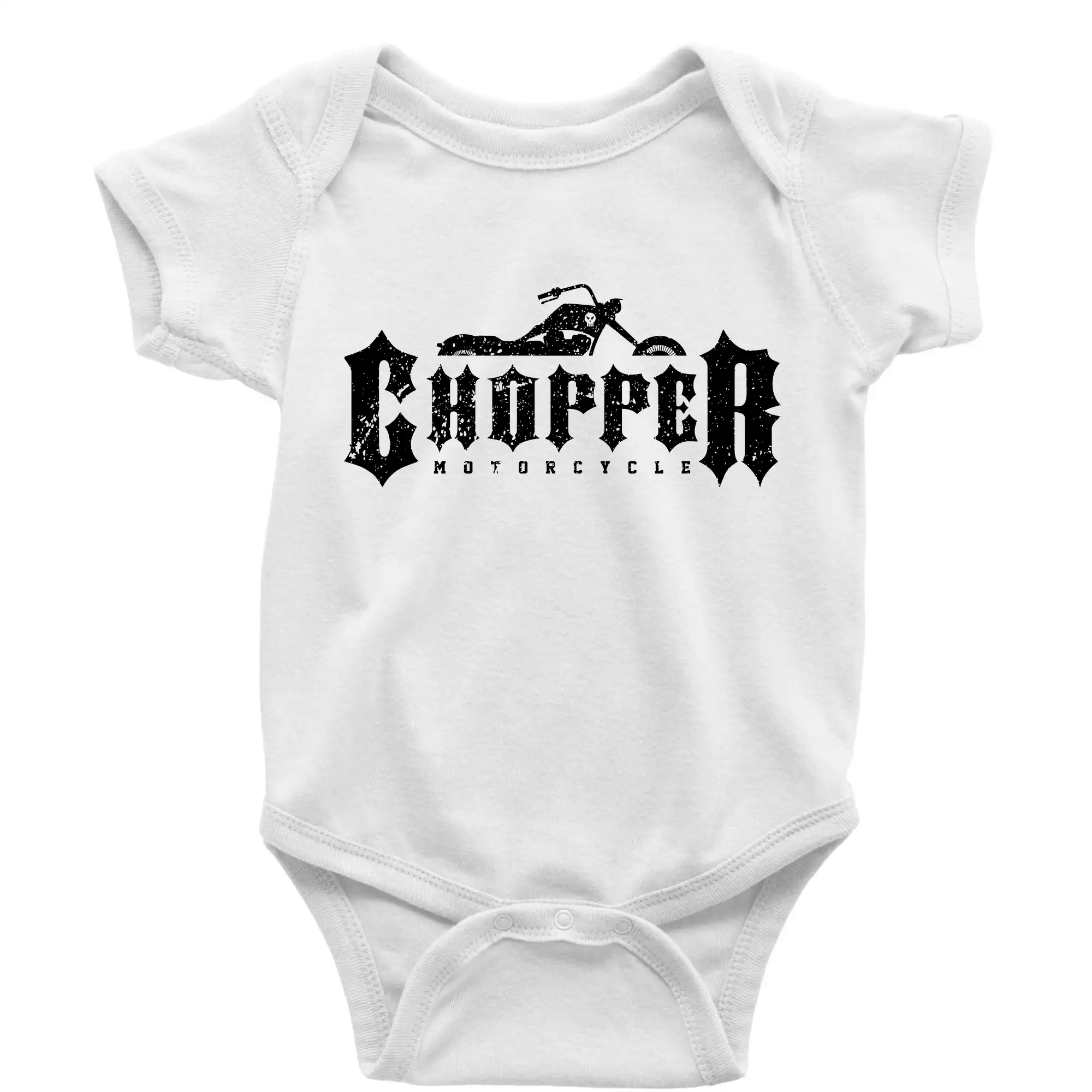 Chopper triko - Chopper nápis - Body dojčenské s krátkym rukávom