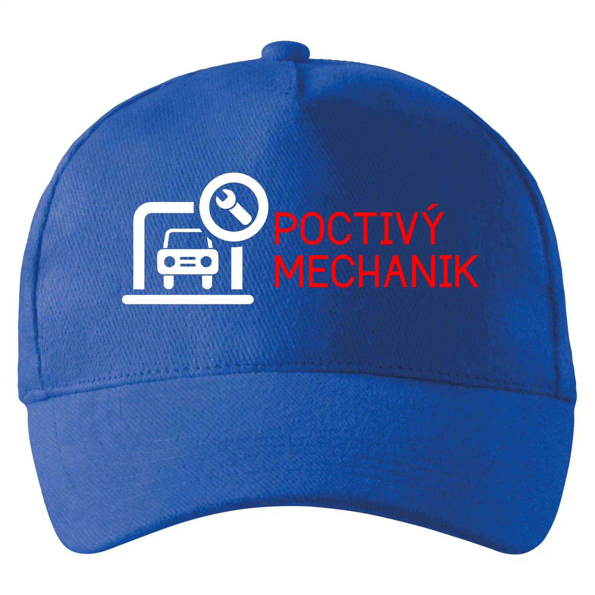 Vtipné tričká do práce - Poctivý mechanik - Šiltovka so zahnutým šiltom a mosaznou sponou