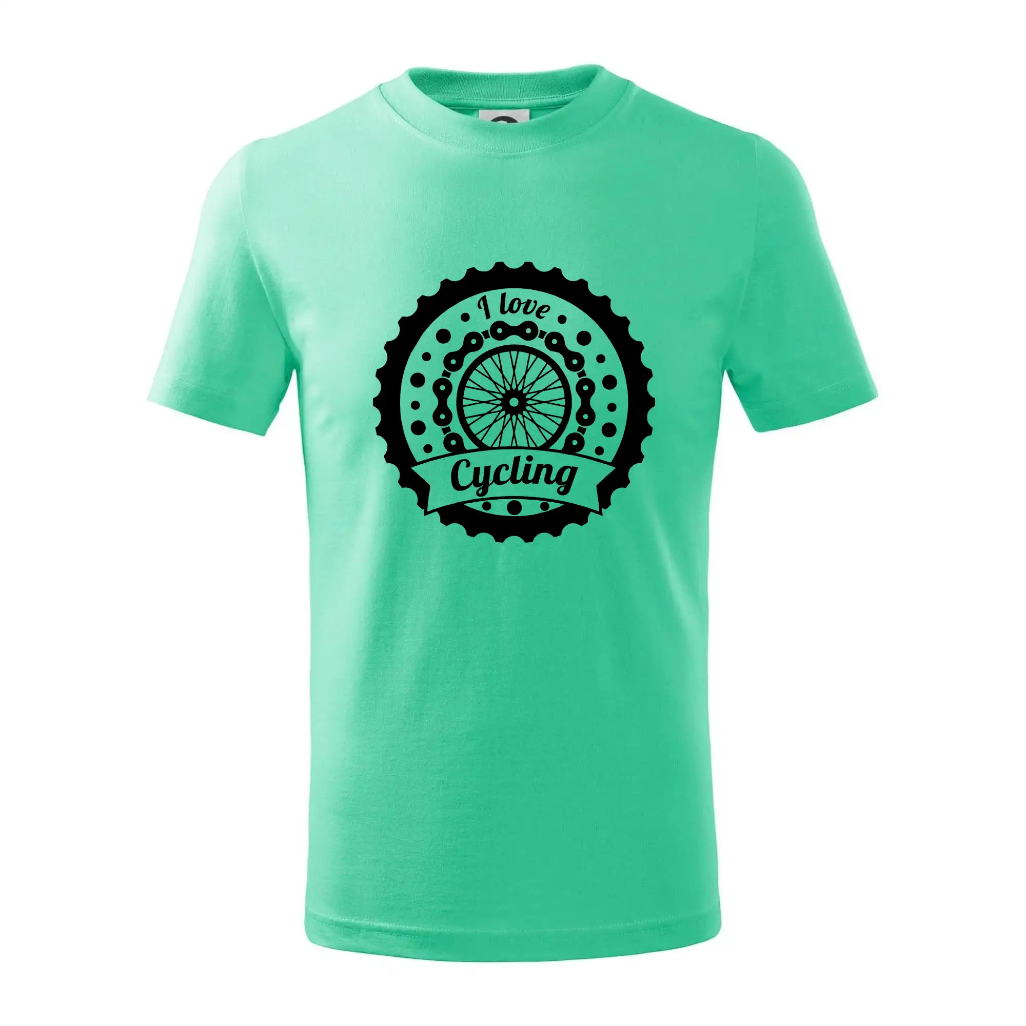 Tričko ako darček pre cyklistu - I love cycling - bicykel - Tričko detské bavlnené