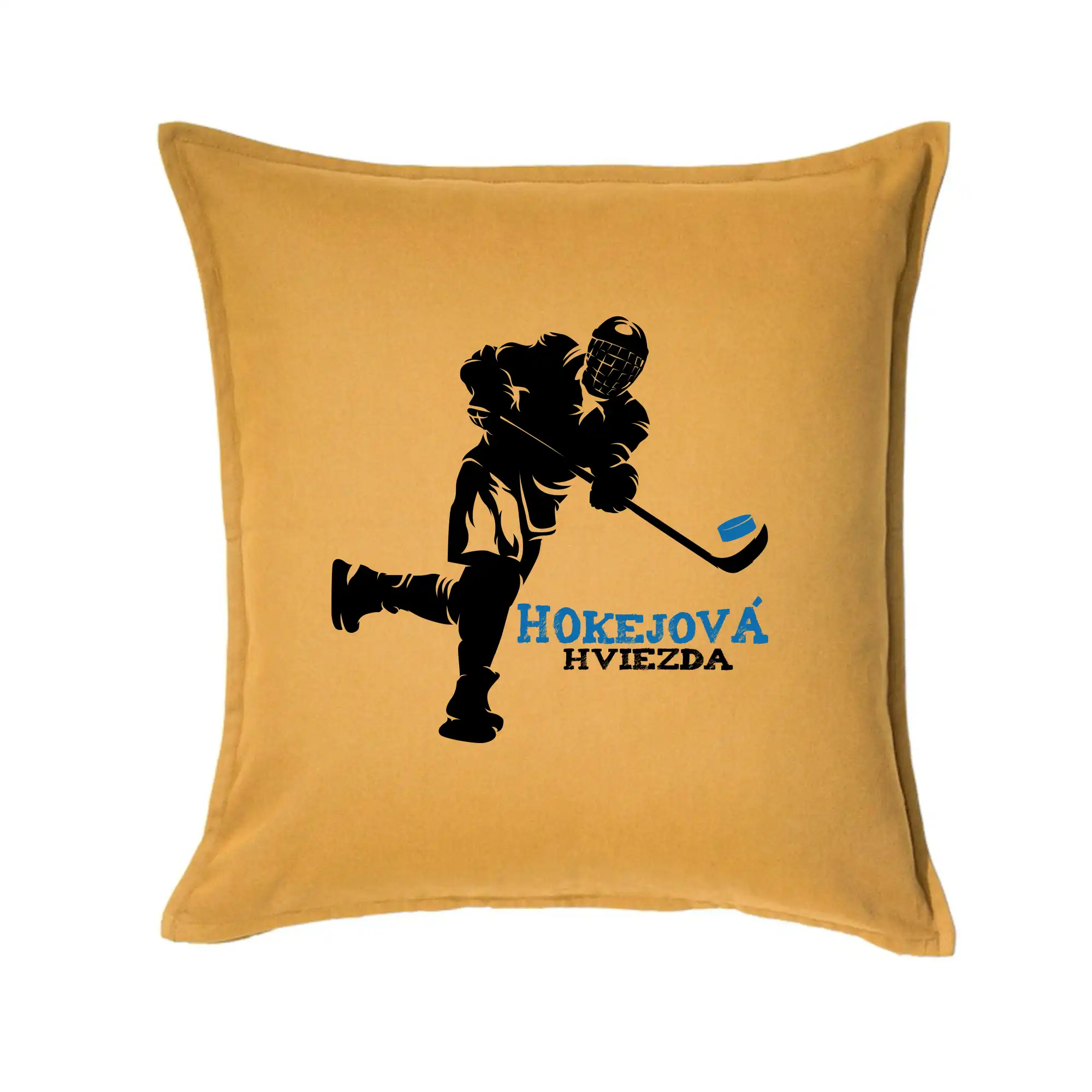 Hokejová trička - Hokejová hviezda - Vankúš 50x50