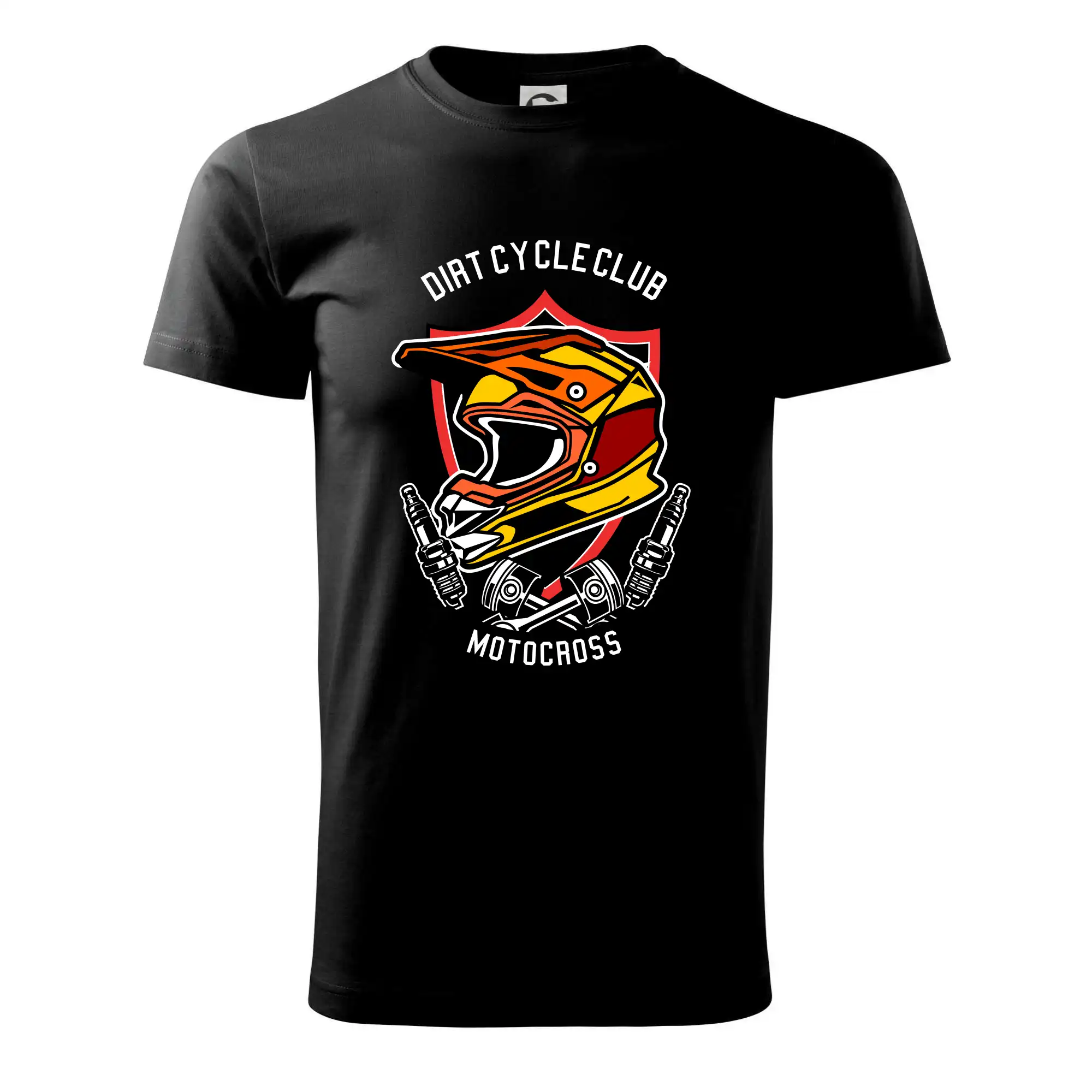 Motocross tričká - Dirty club racing - Klasické pánske tričko vyššej gramáže
