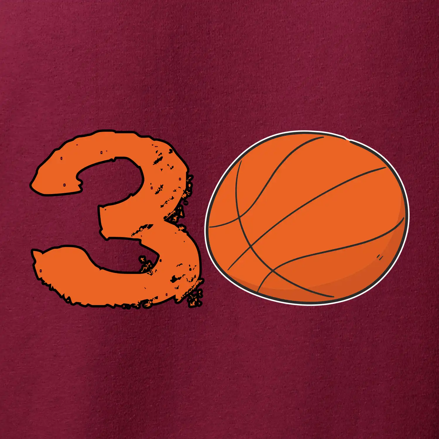 Basketball kulaté narozeniny 30