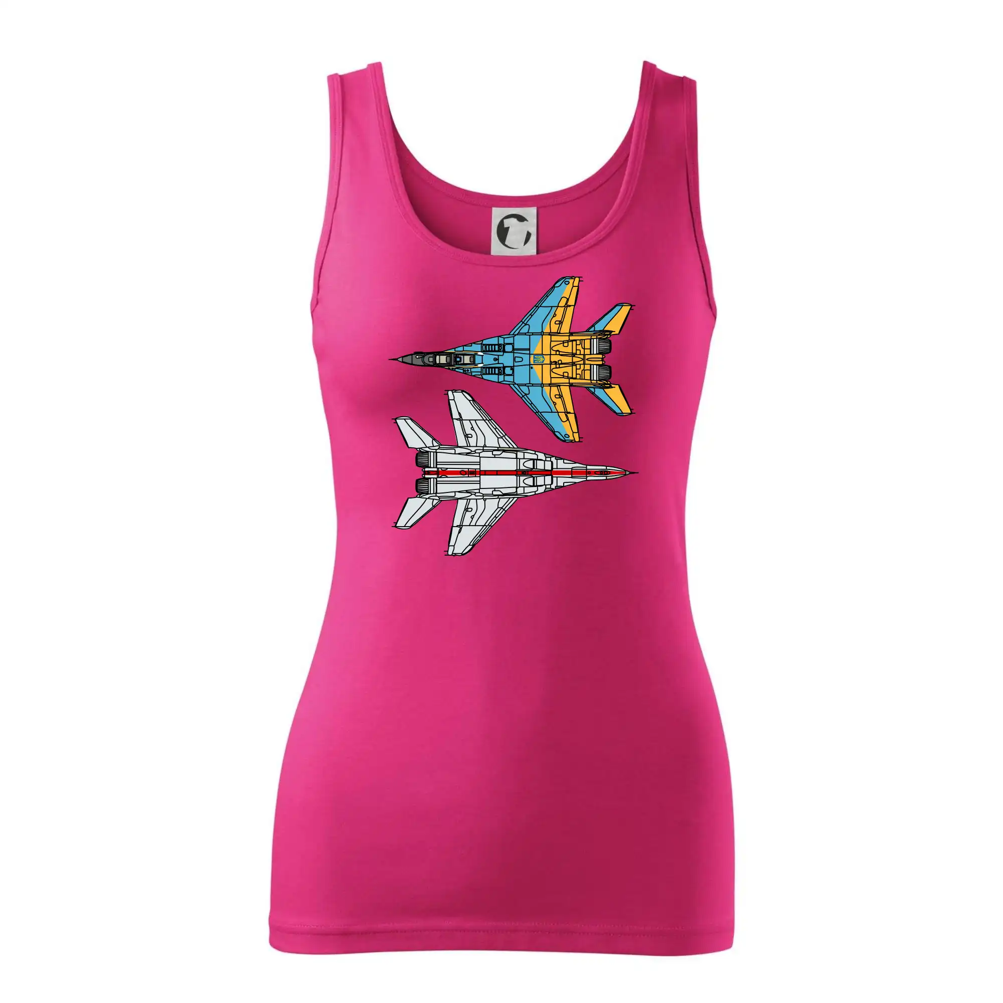 Mig 29 Fulcrum ze spoda a ze zhora