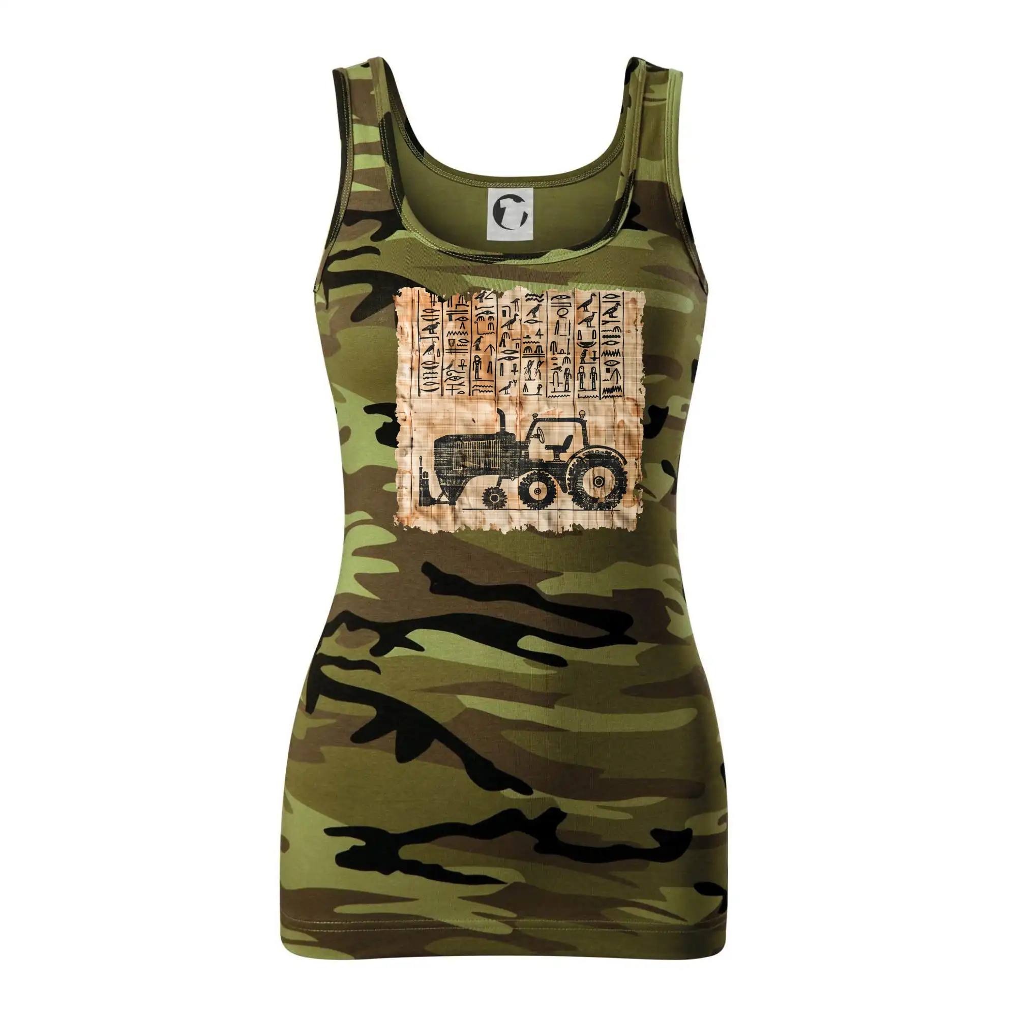 Egyptské hieroglyfy traktor