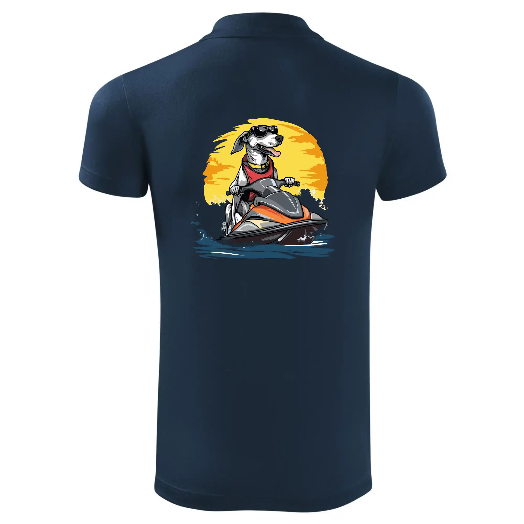 Chrt na vodním skútru