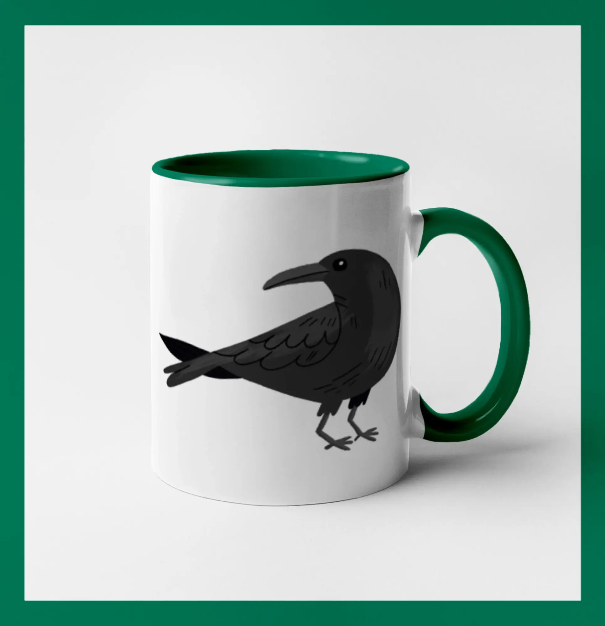 Vrána kreslená  (studio-arte.cz)