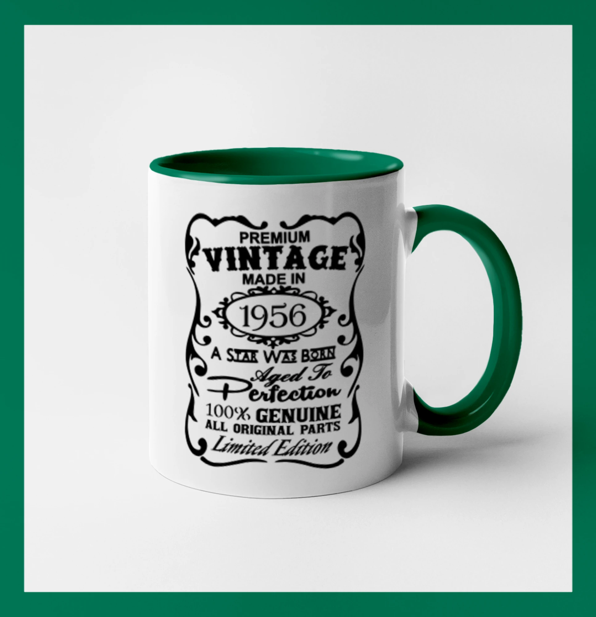 Vintage Etiketa - 1956