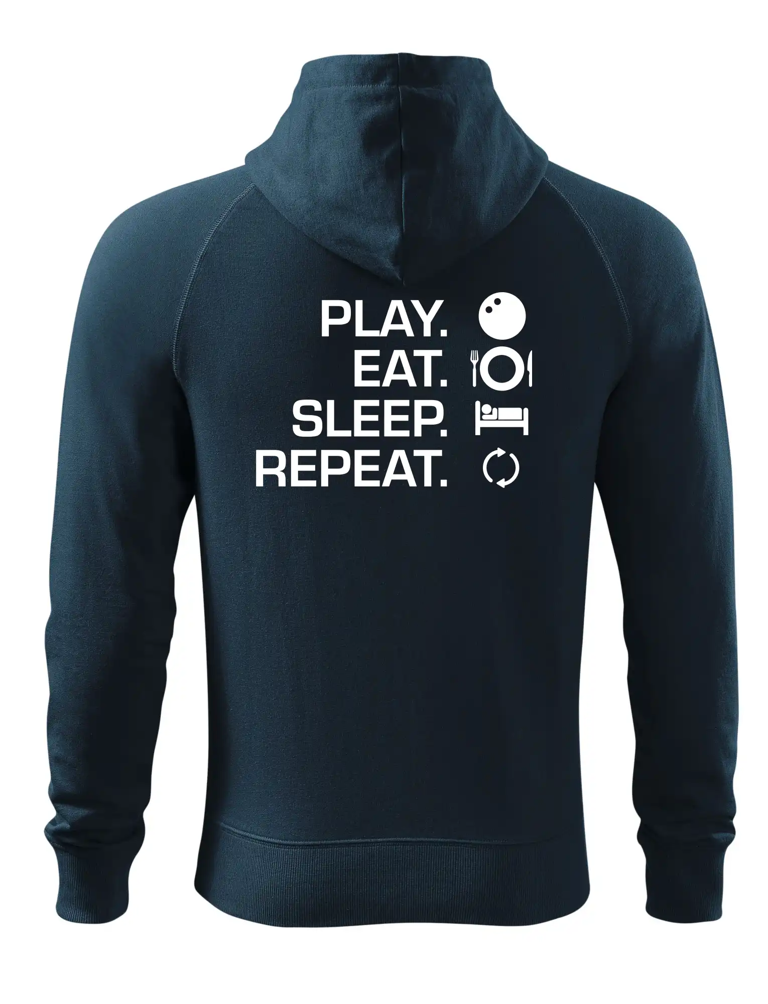 Tričká s motívom Squash - Play eat sleep squash - Mikina Voyage  - 100% bavlna