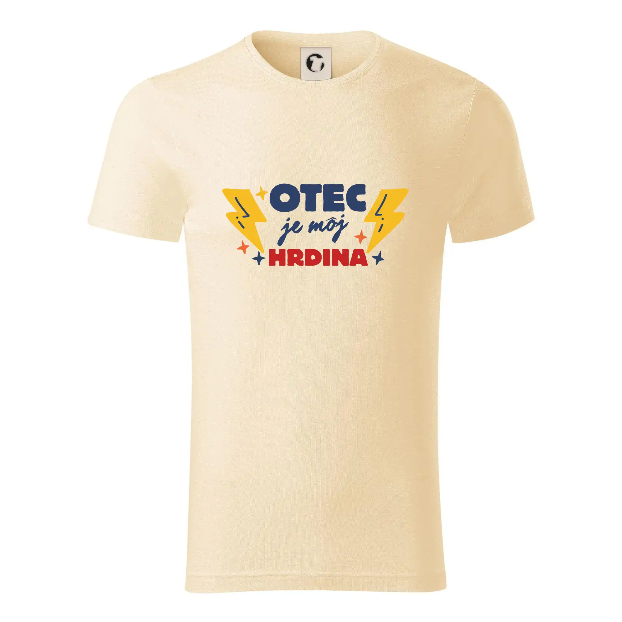 Najlepší darček pre otecka ku dňu otcov - Otec je môj hrdina - Tričko z organickej bavlny