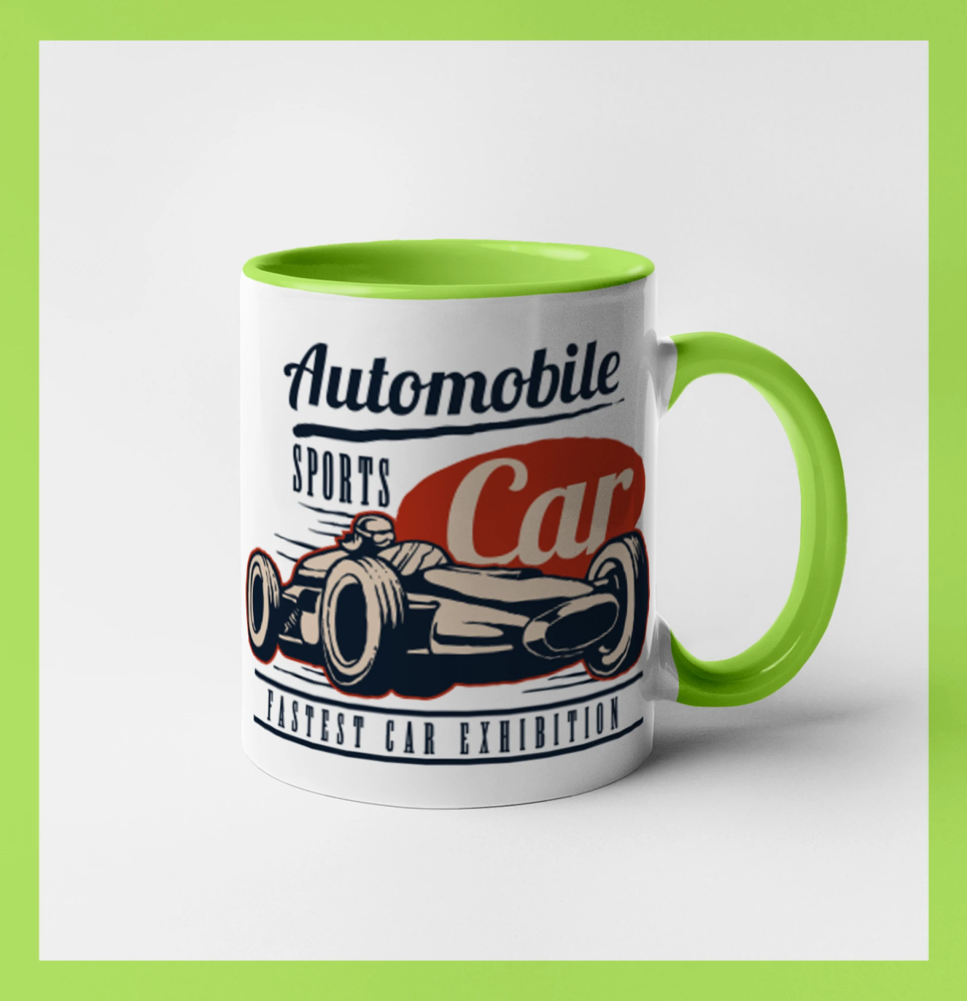 Automobile sports car
