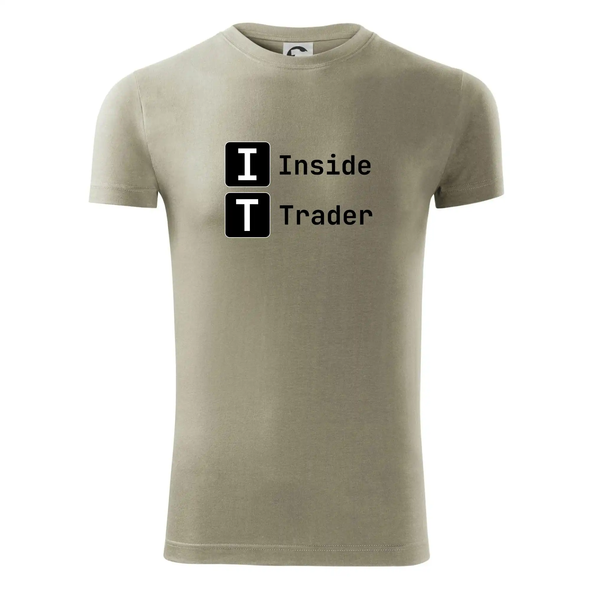 Tričká pre ajťákov - IT Nápis Inside Trader - Viper FIT - Pánske zúžené tričko