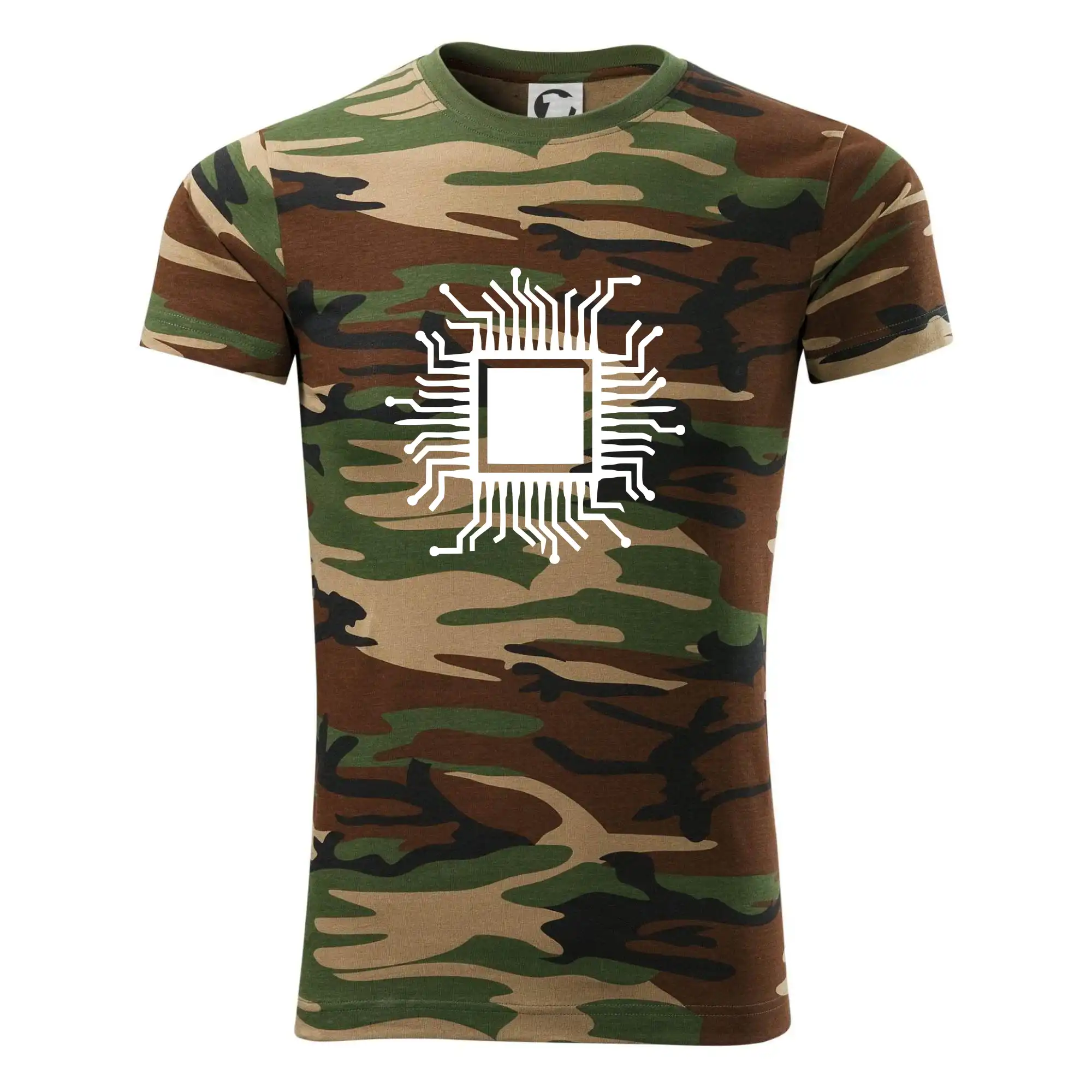 Tričká pre ajťákov - Procesor - Army CAMOUFLAGE