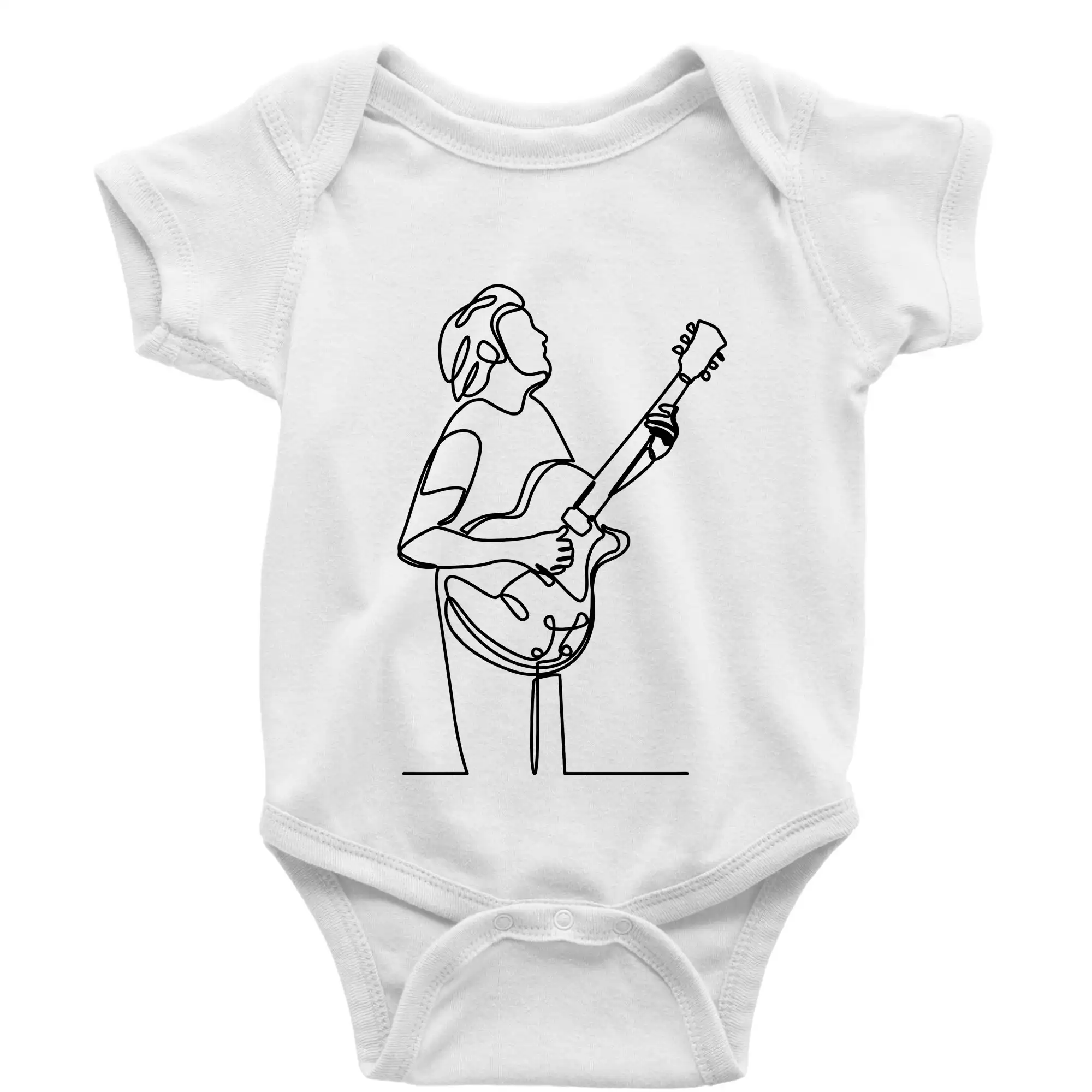 Kytarista jedním tahem