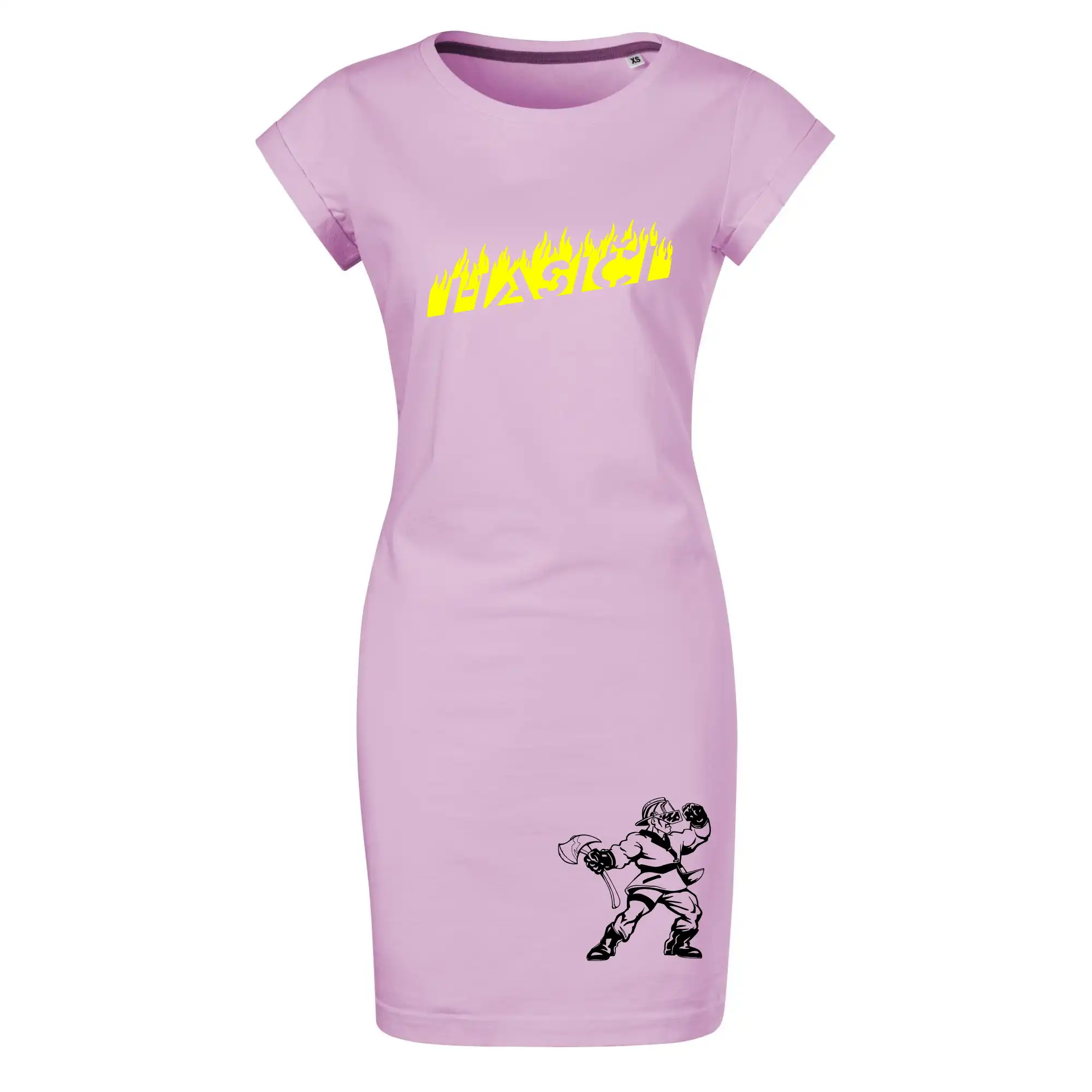 Originálne tričká pre hasičov - Hasič stojaci - nápis hasiči - Veľký nápis na chrbte - Tričko Šaty FREEDOM