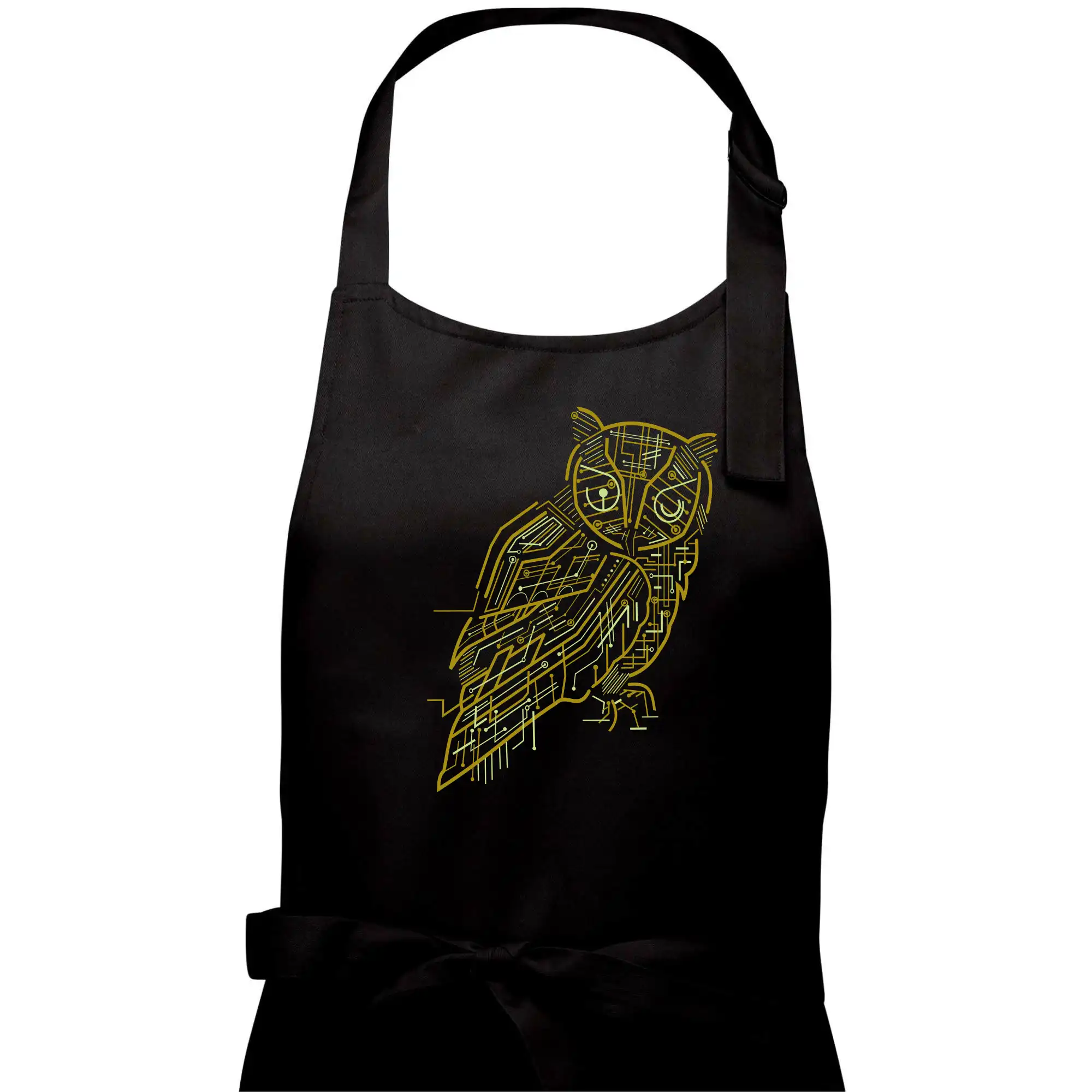 Grafické tričká - Electrical Owl - Pánska zástera na varenie