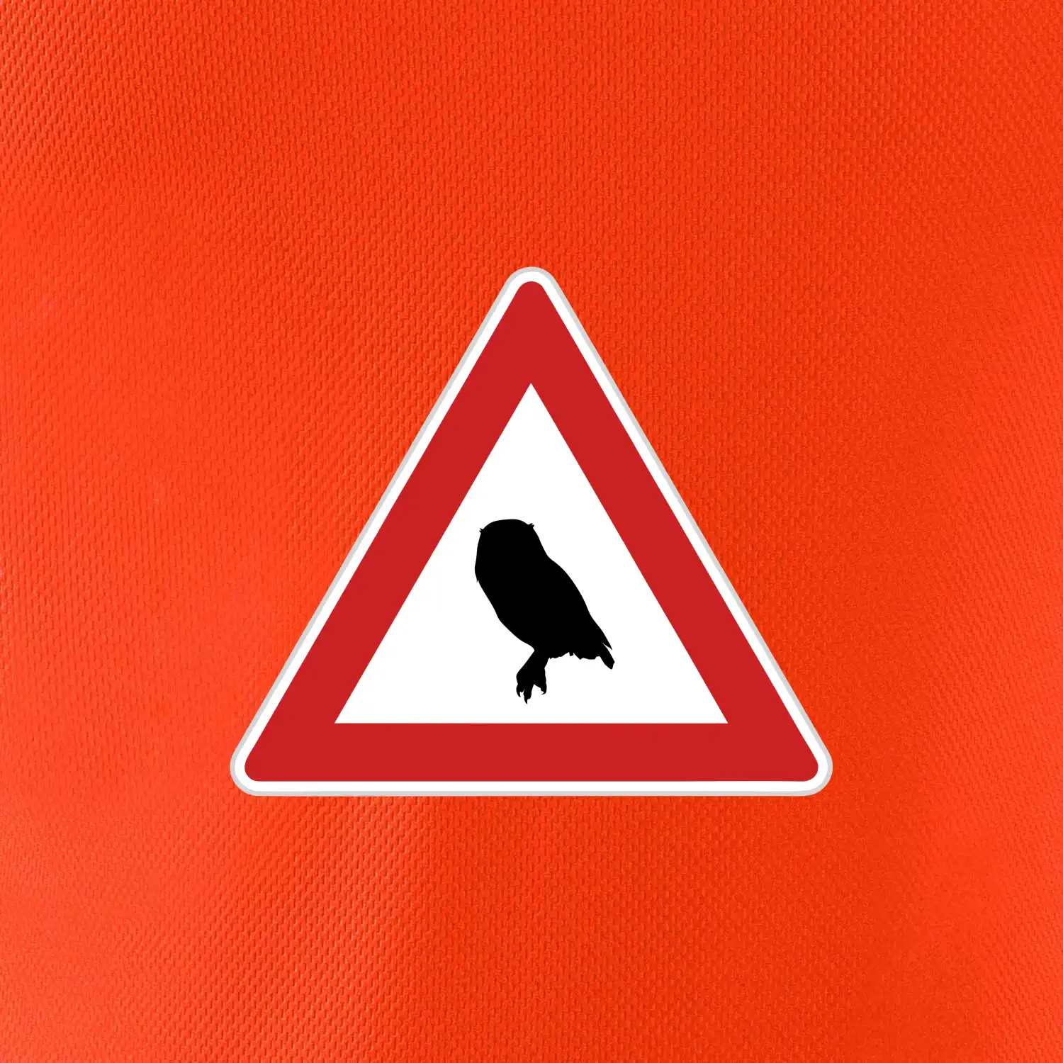 Dopravní značka - Pozor sova