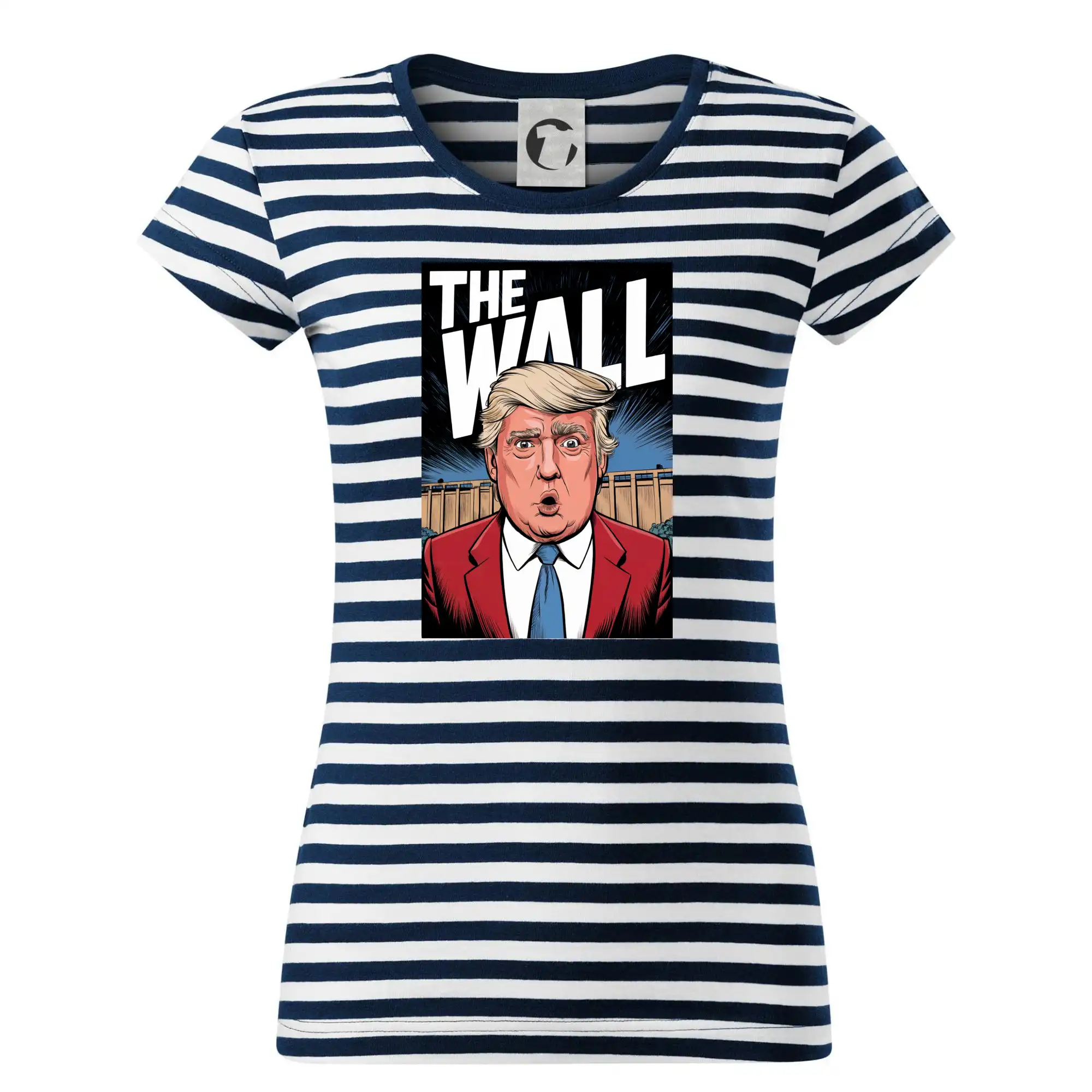 Politické tričká - The wall Trump - Tričko na vodu